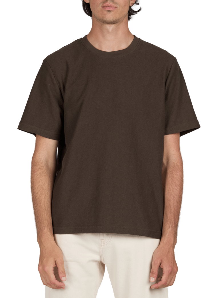 T-shirt texturé SAMSOE SAMSOE Marron