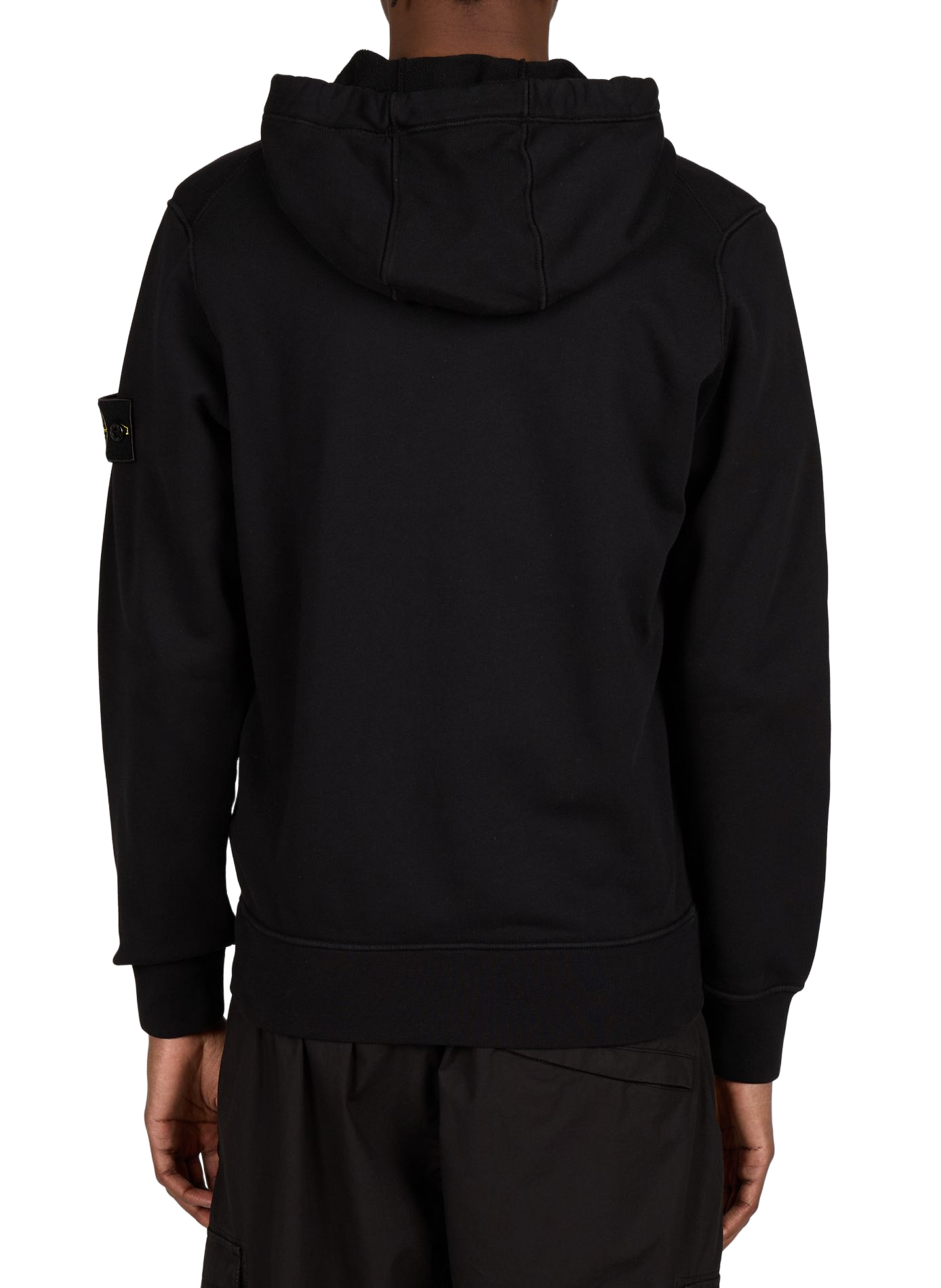 Zip-up hoodie STONE ISLAND Black