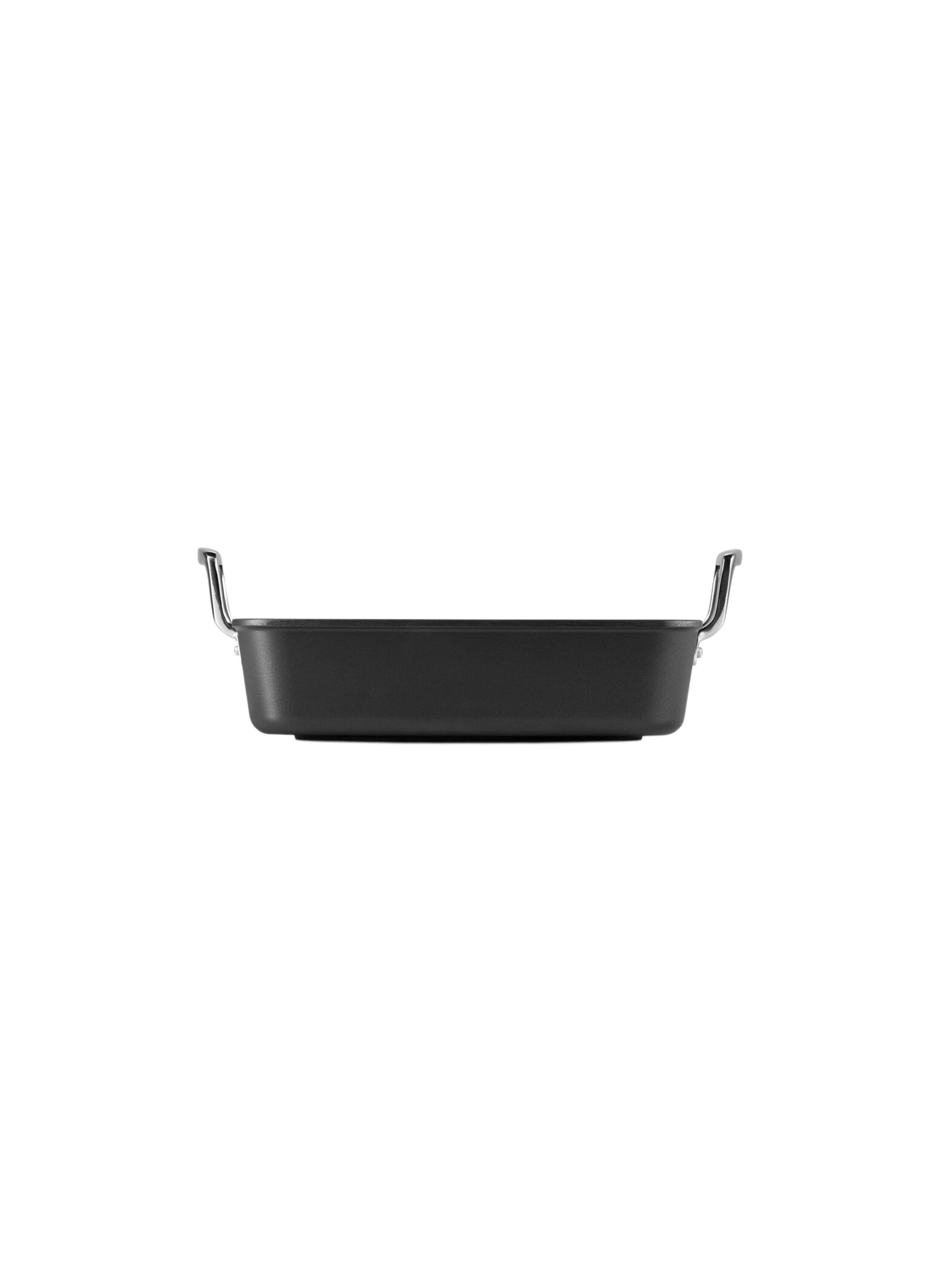 Quadratisches Antihaft-Bratgericht Les Forgées aus Gusseisen LE CREUSET Schwarz