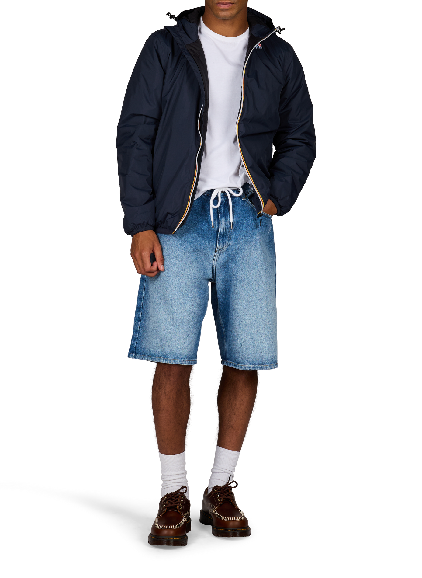 Jacket The Real Claude K-WAY Blue