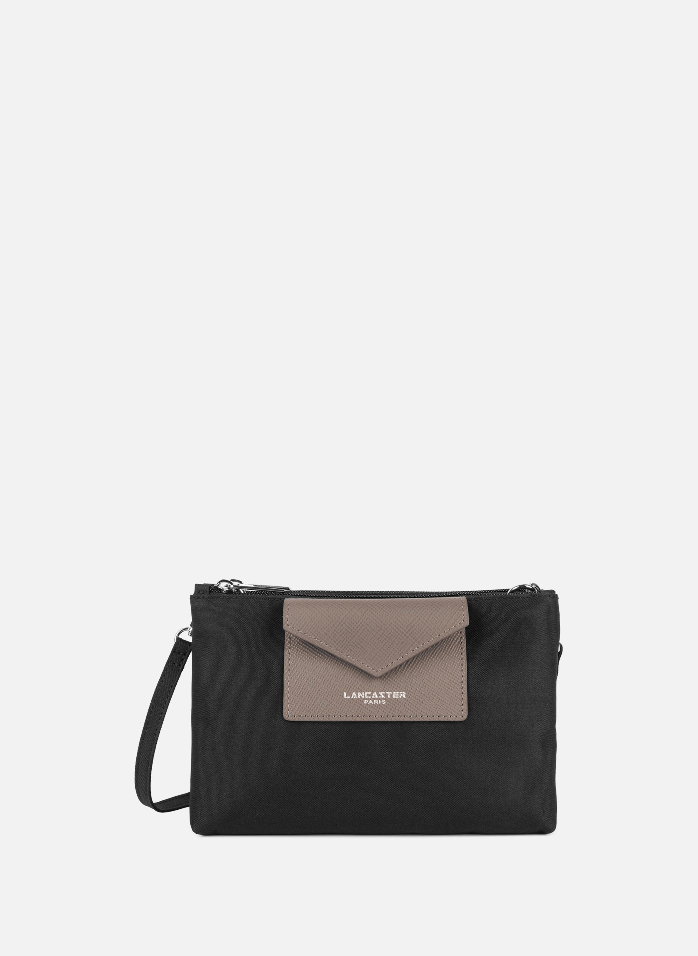 Double pochette - smart kba  Noir - taupe