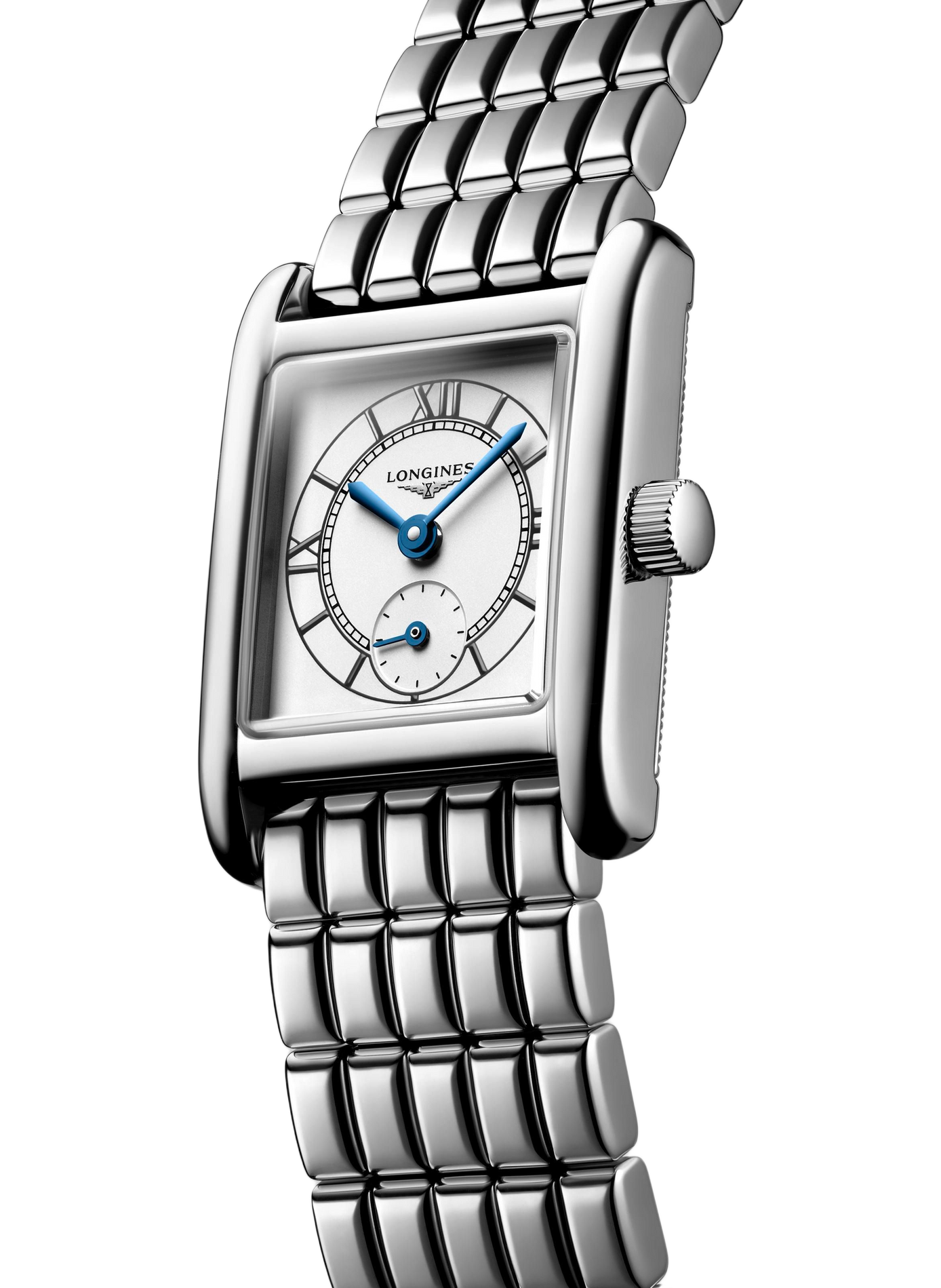 Montre quartz Longines DolceVita 2023 en acier inoxydable LONGINES Blanc