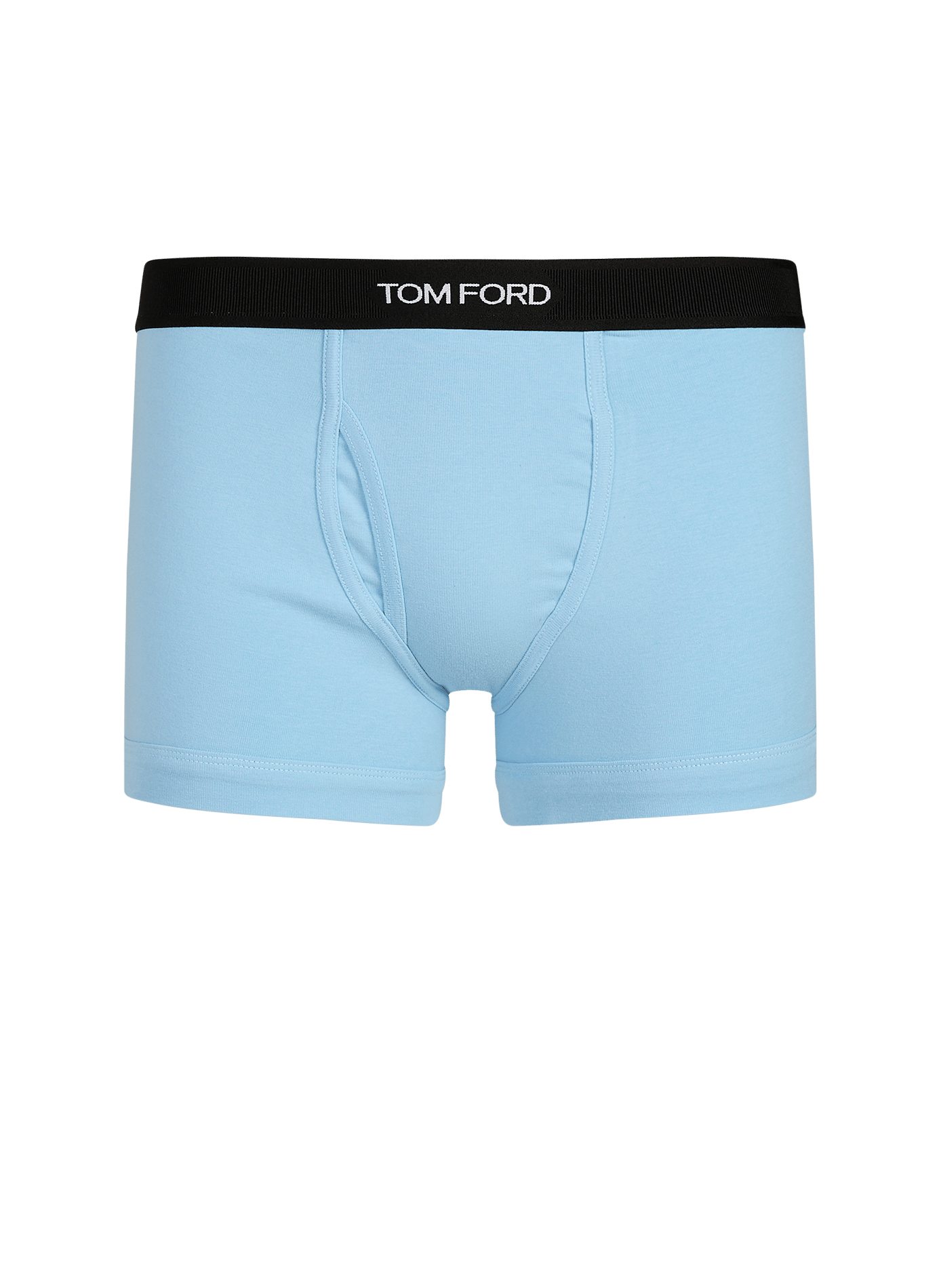 Stretch cotton boxers TOM FORD Blue