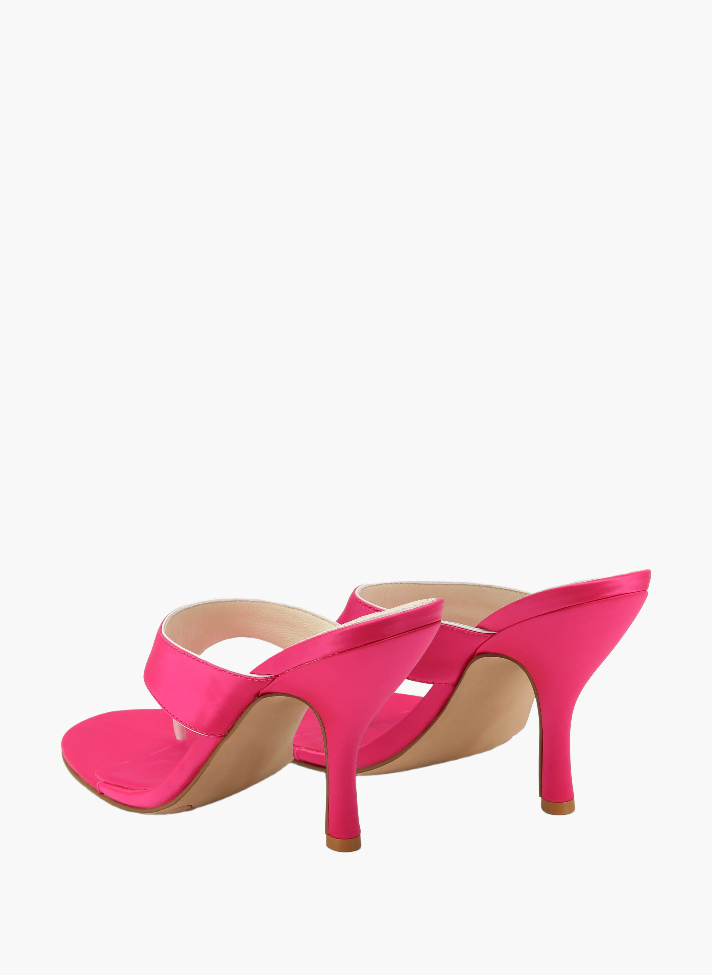 Chaussures à talons martine en satin | Rose NAKED WOLFE Femme