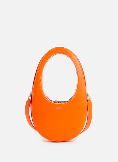Mini sac à bandoulière Swipe en cuir OrangeCOPERNI 