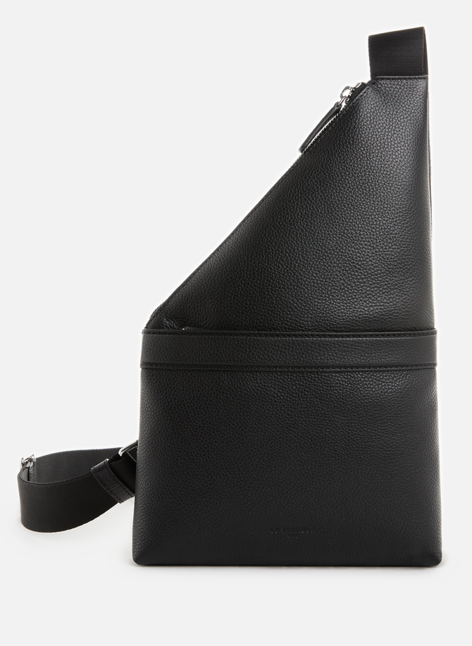 Charles sling bag in grained leather LE TANNEUR