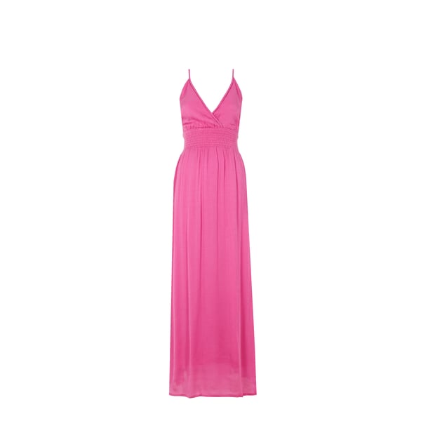 Louise Misha Pleated Maxi Dress In Pink