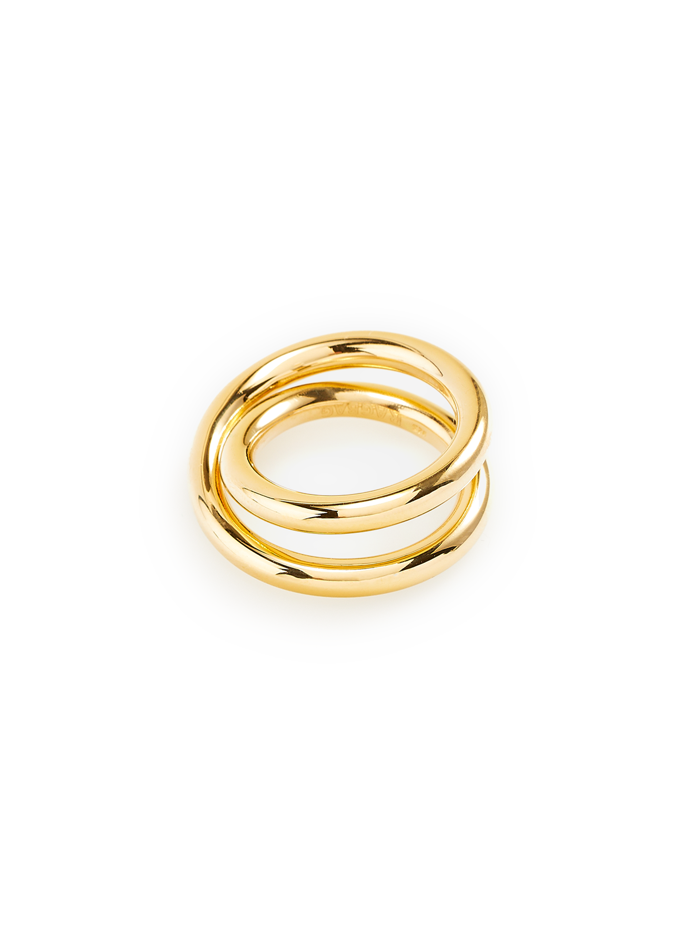 Bague en argent plaqué or