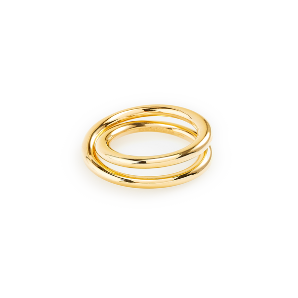 Ragbag Gold-plated Silver Ring