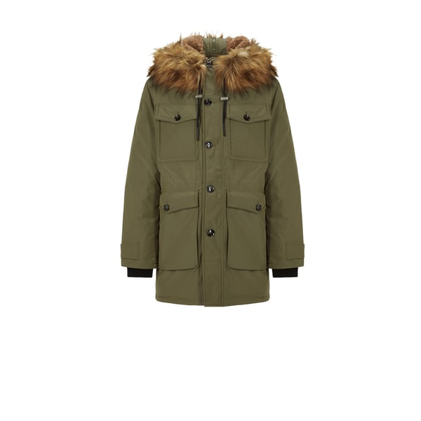 Parka à capuche