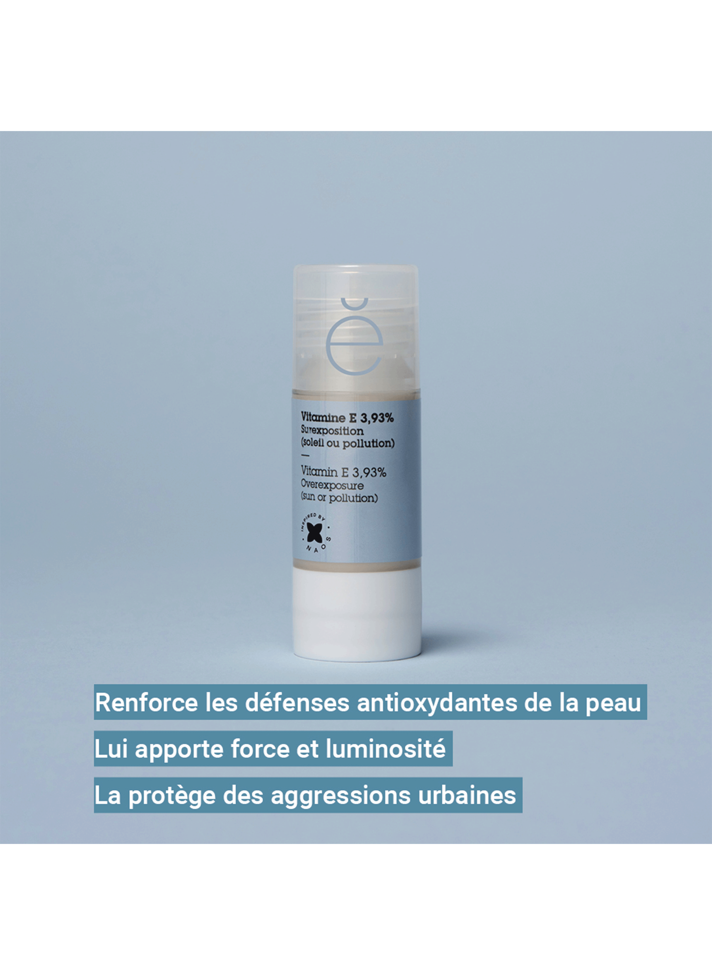 Actif pur vitamine E 3,93% ETAT PUR No color