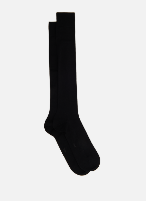 FALKE Cotton mid-calf socks  Black