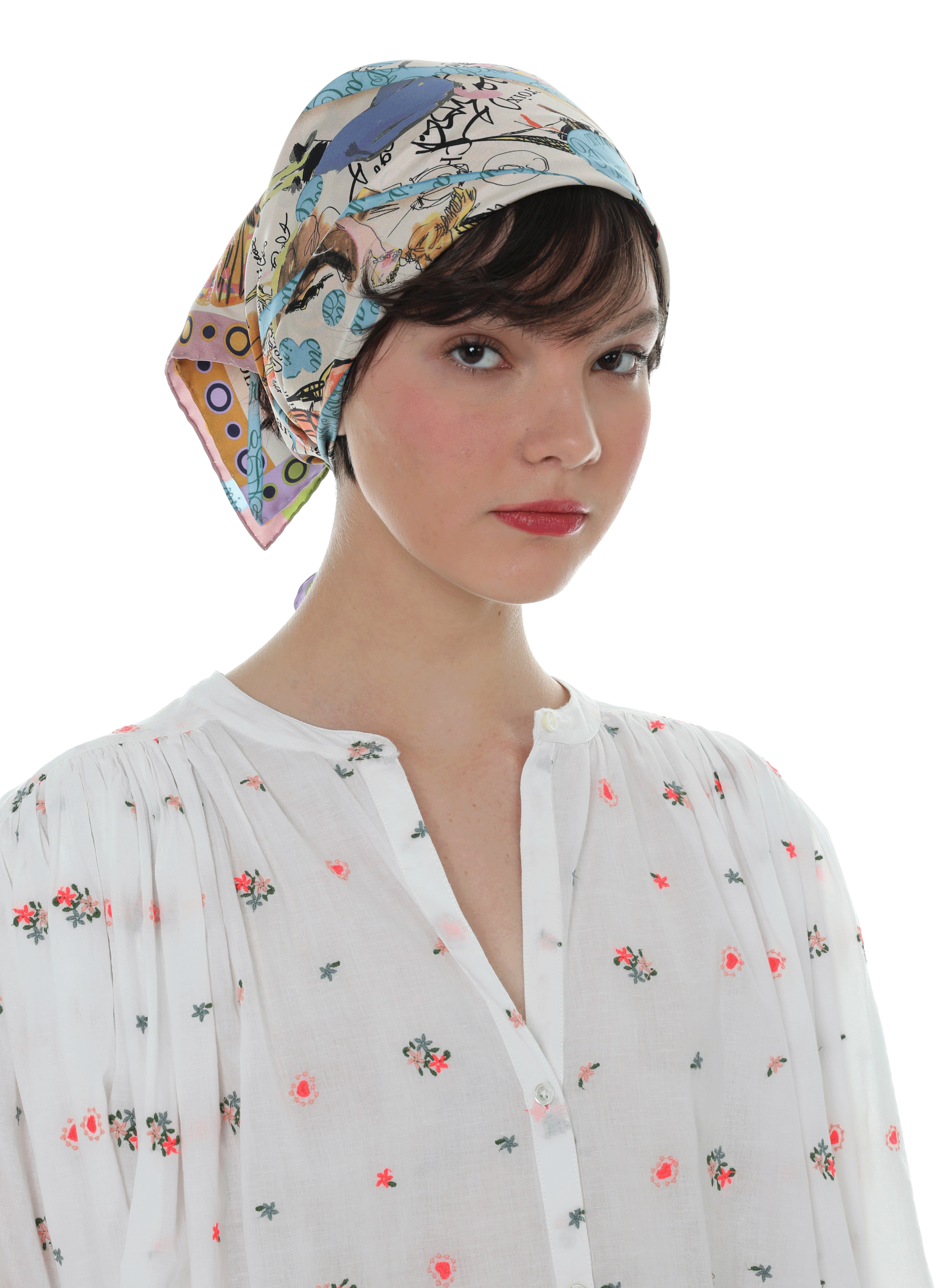 Blouse à motif fleurs BELLEROSE Multicolore