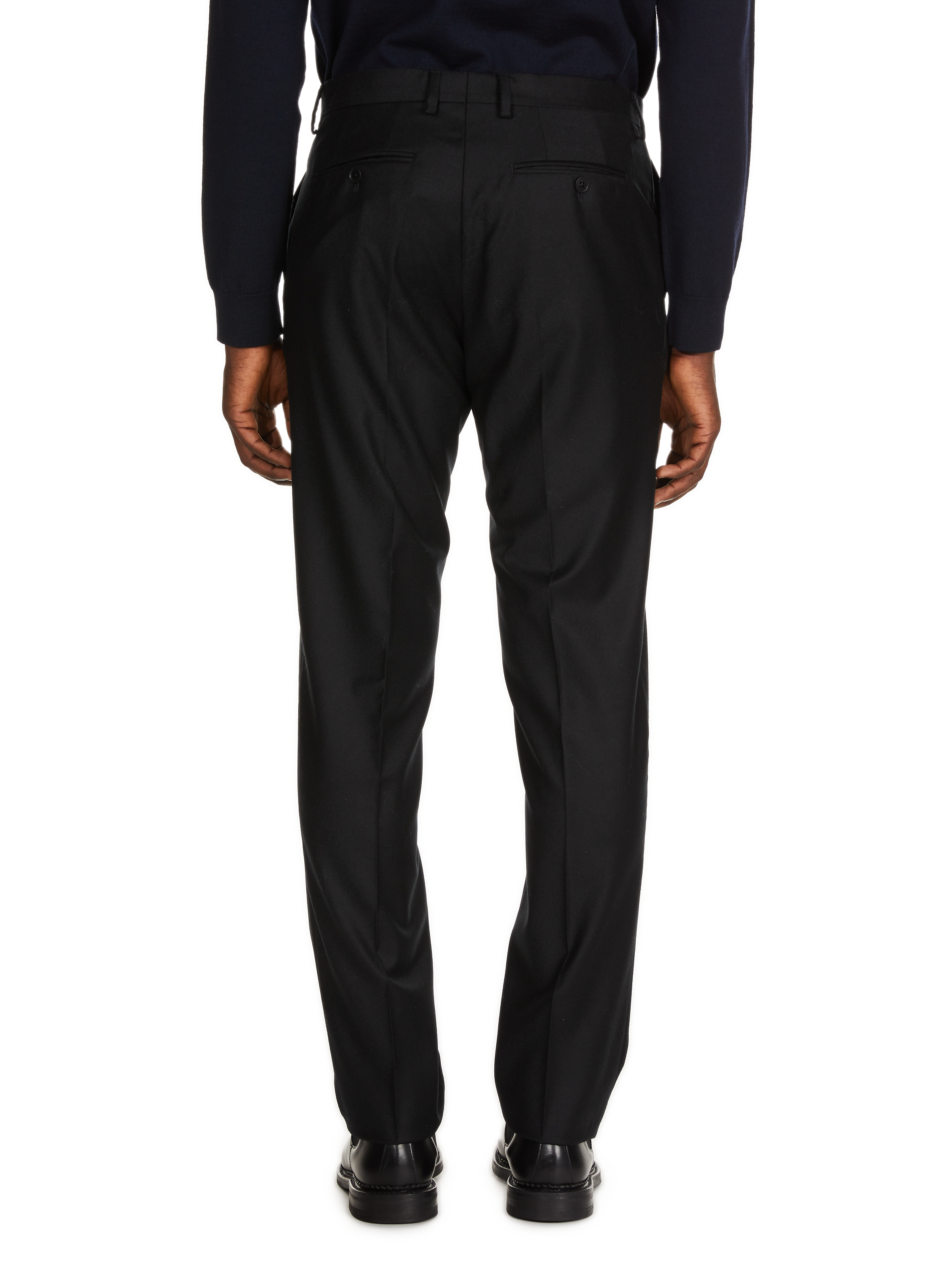 Pantalon Etto en laine  SAISON 1865 Noir