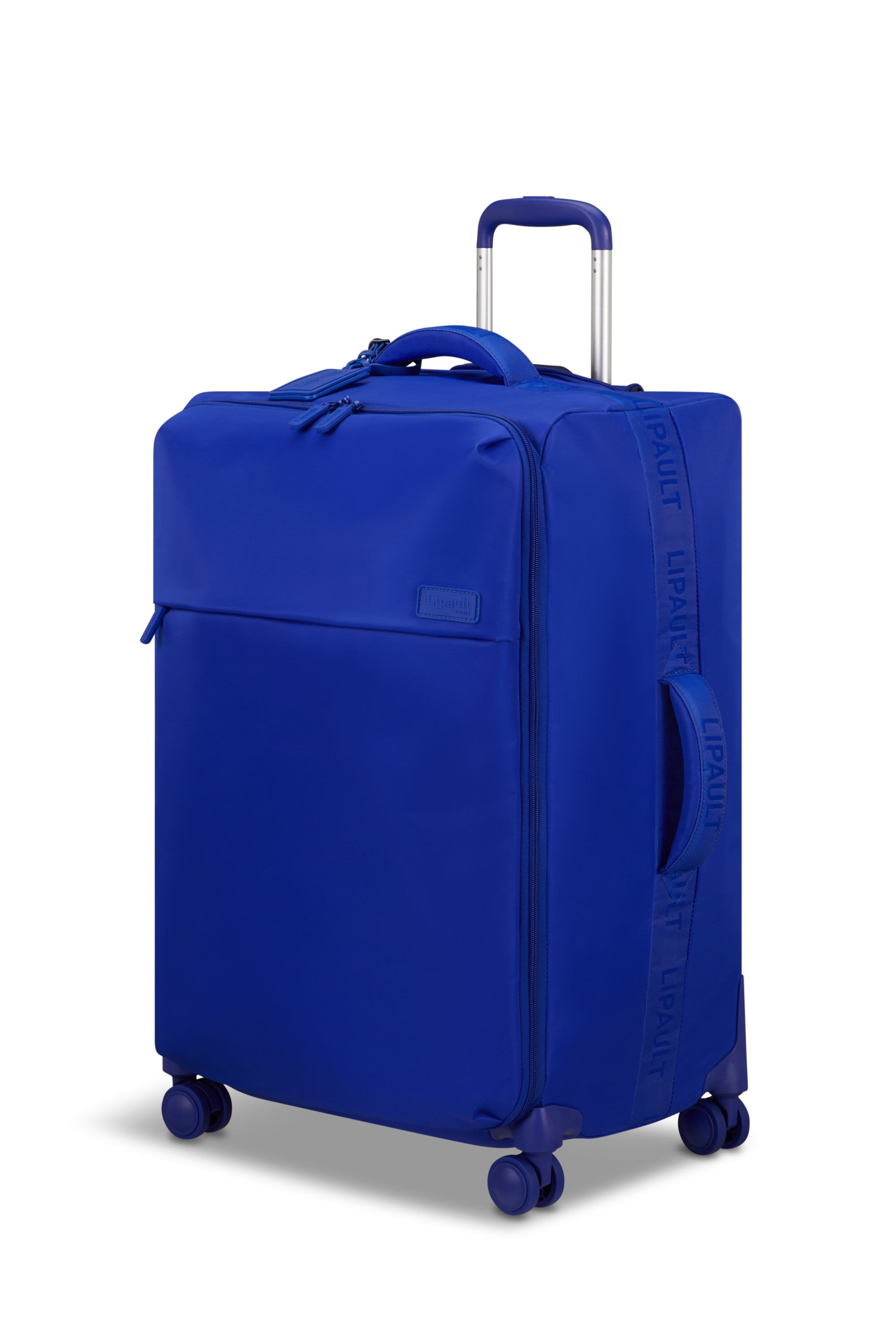 Plume valise 4 roues taille l LIPAULT PARIS Bleu