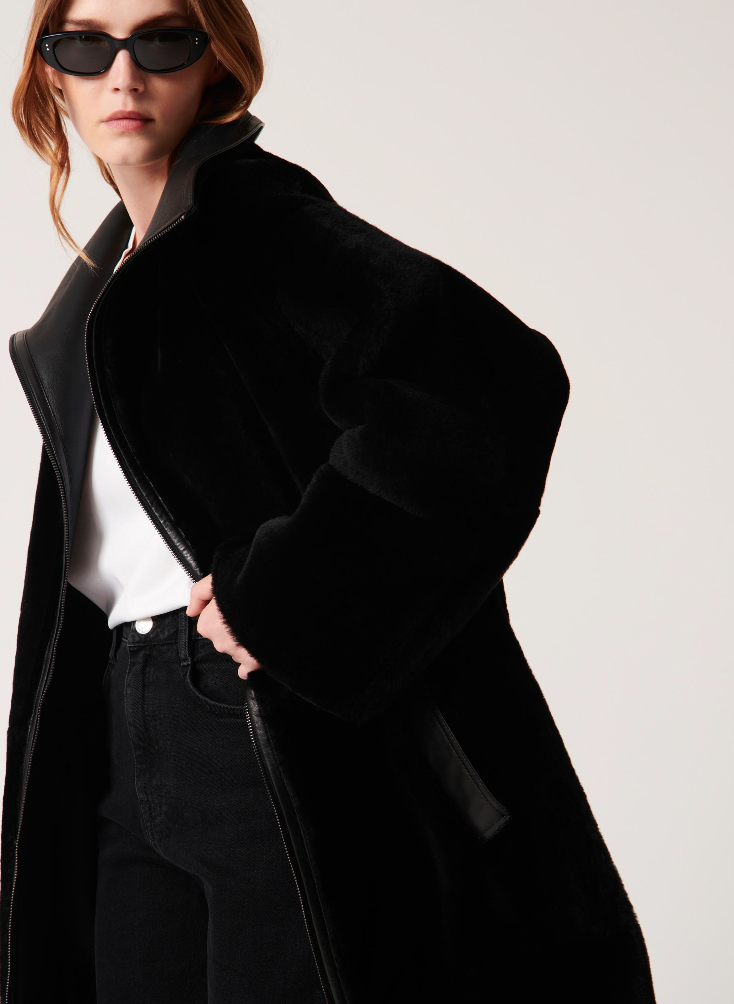 Manteau mima ZAPA Noir