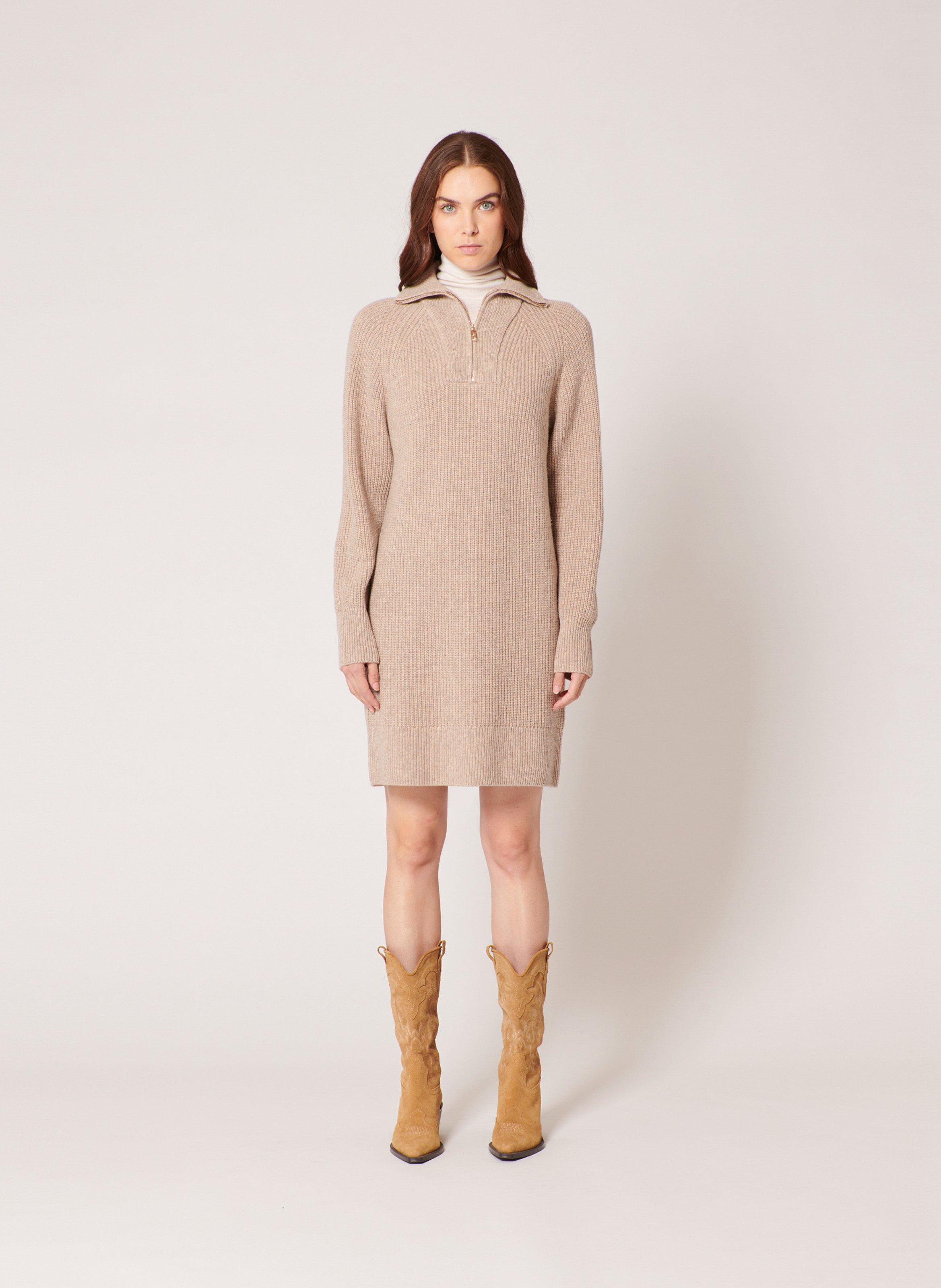 Robe  remma ZAPA Marron