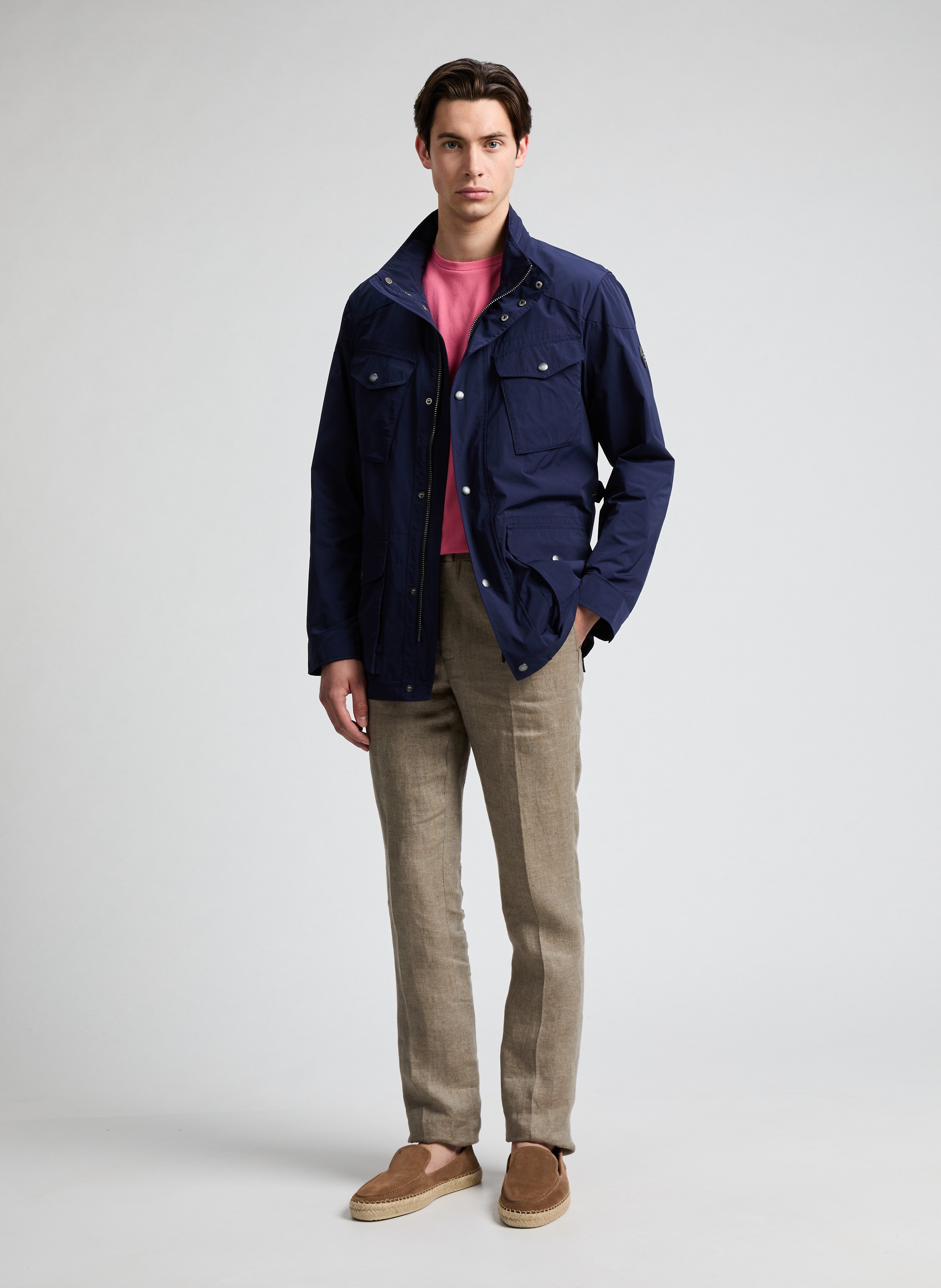 Blouson cargo HACKETT Bleu
