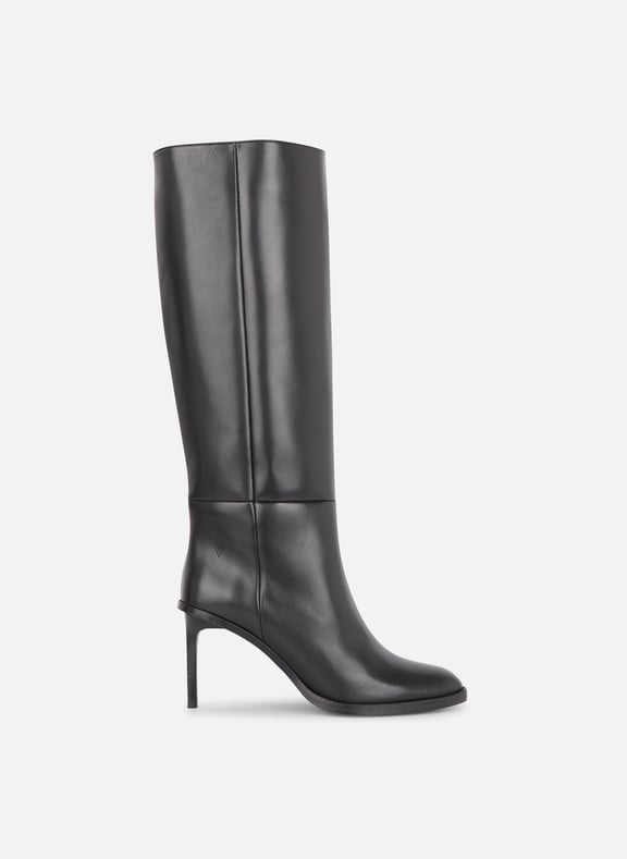 Bottes en cuir claudia Noir by BA&SH BA&SH Bottes en cuir claudia Noir