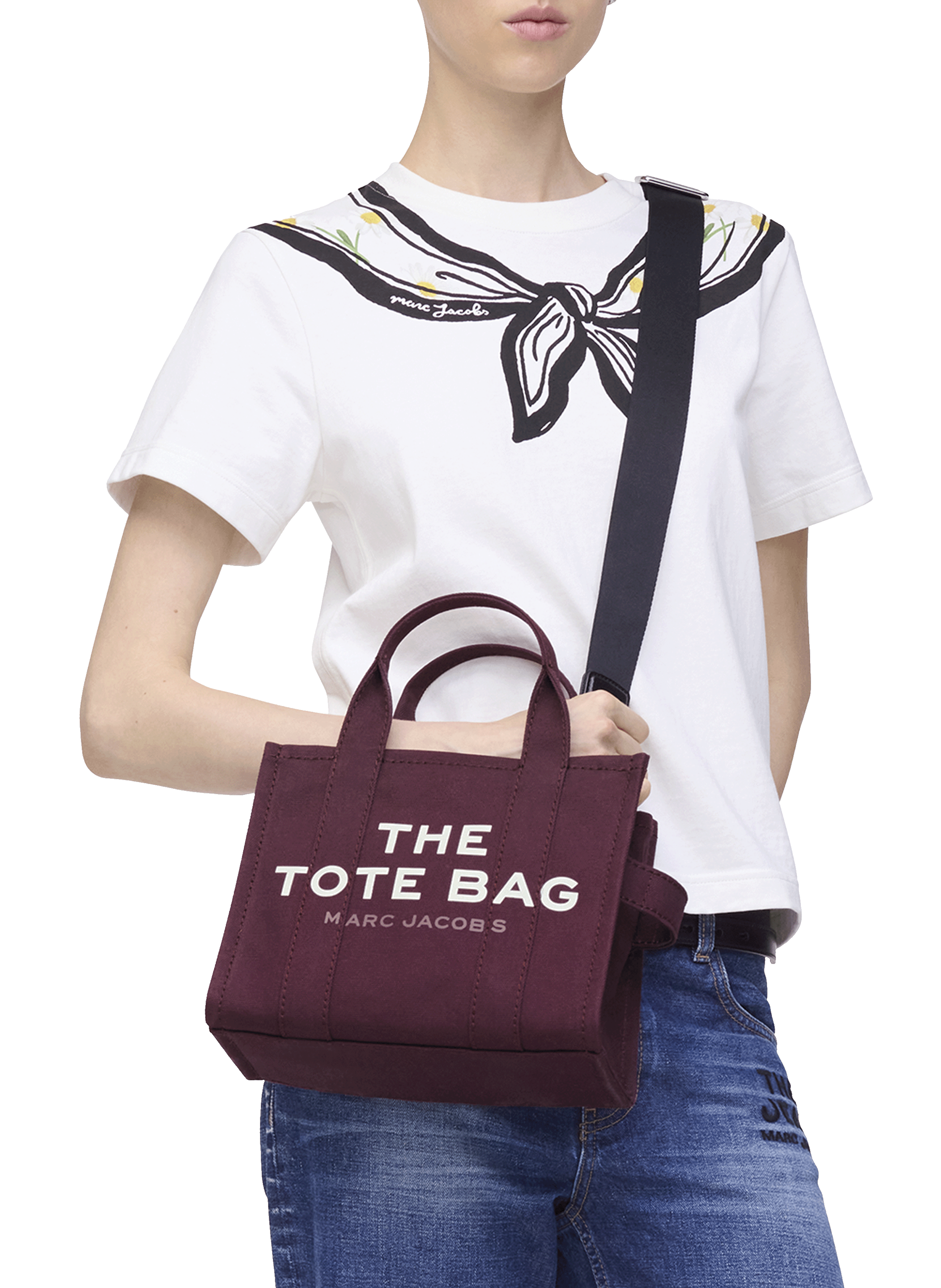 Sac cabas The Canvas Small Tote Bag MARC JACOBS Rouge