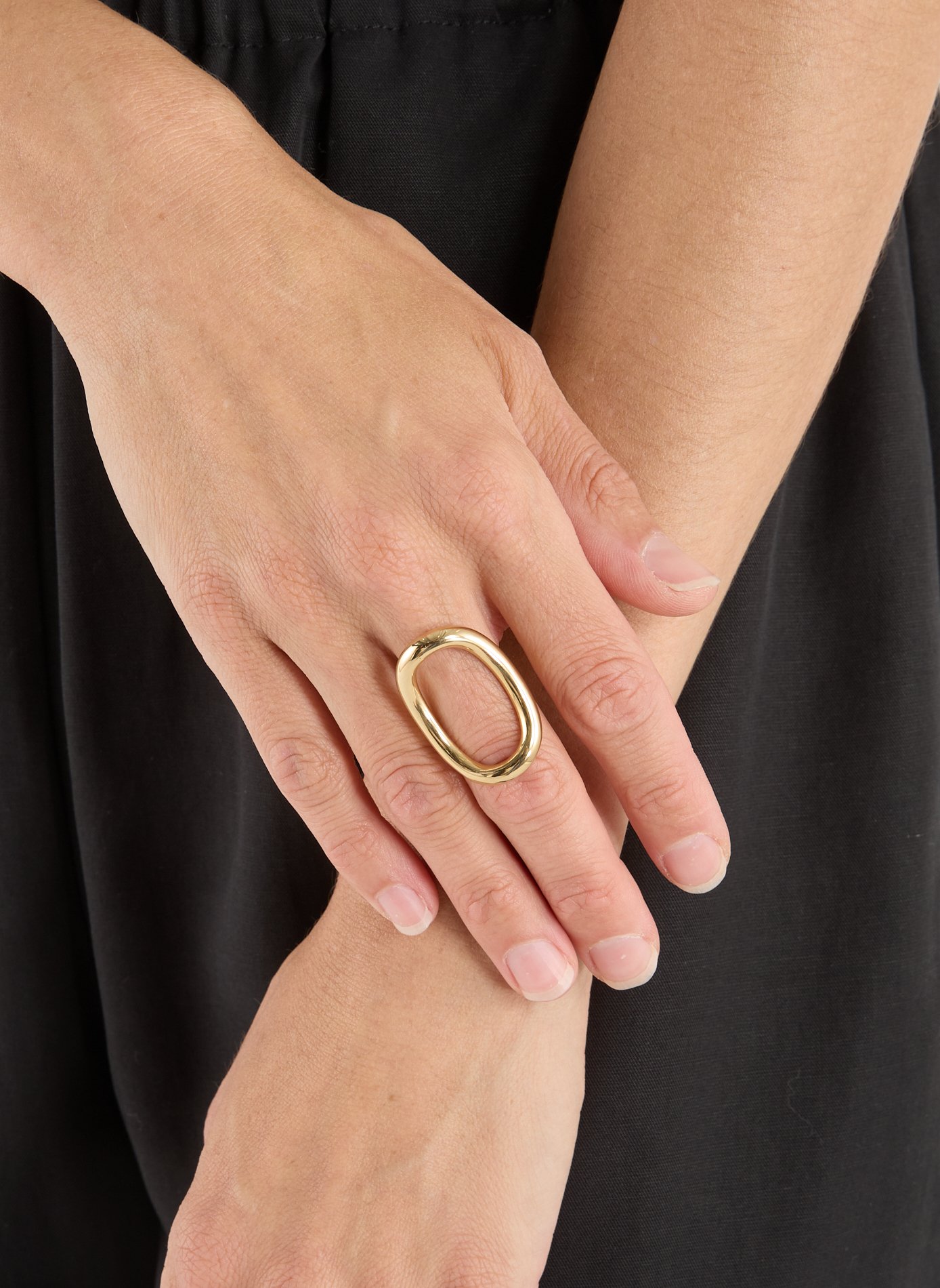 Bague ajustable  AU PRINTEMPS PARIS Doré