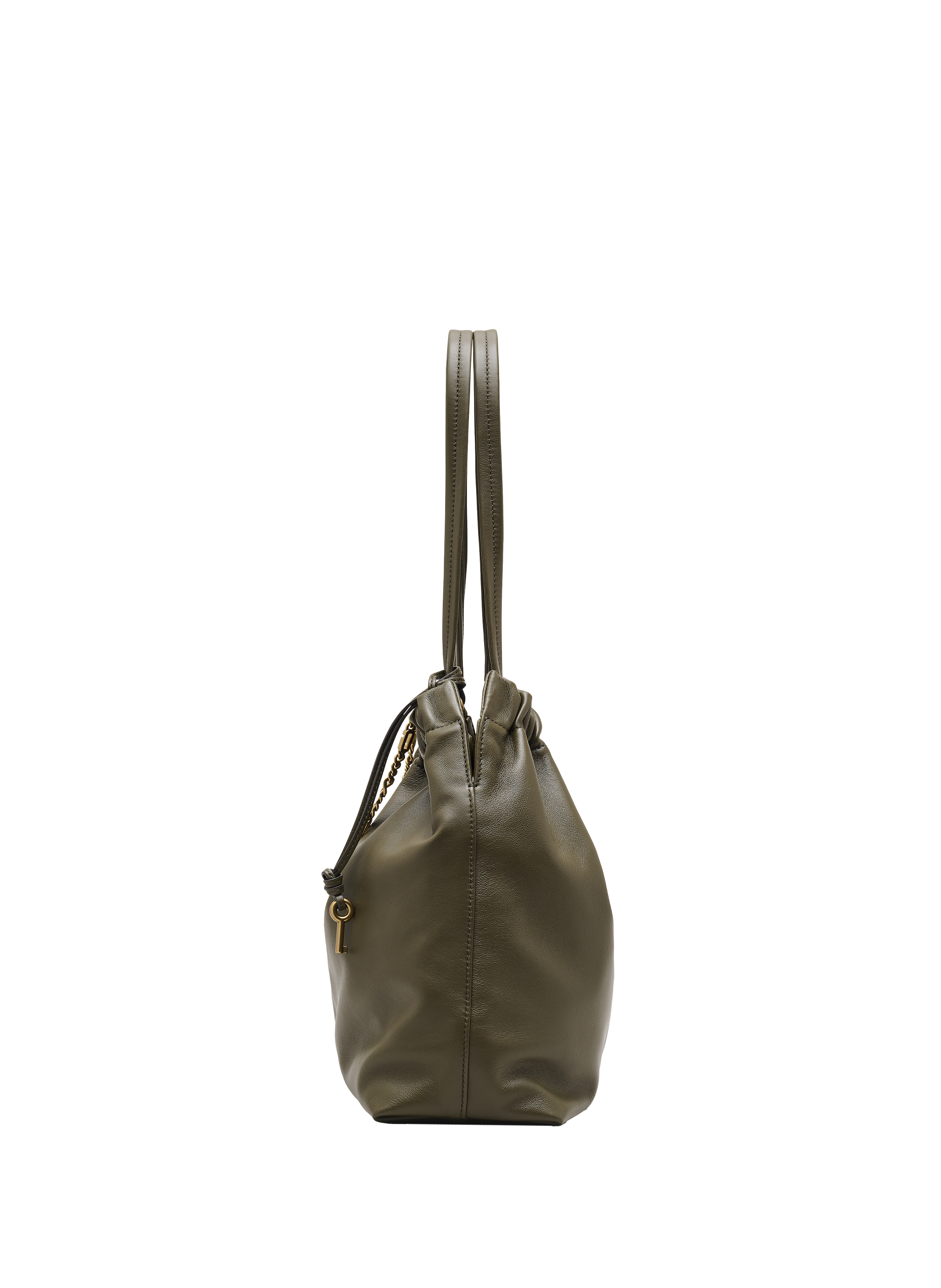 Sac The Cristina Tote en cuir MARC JACOBS Kaki