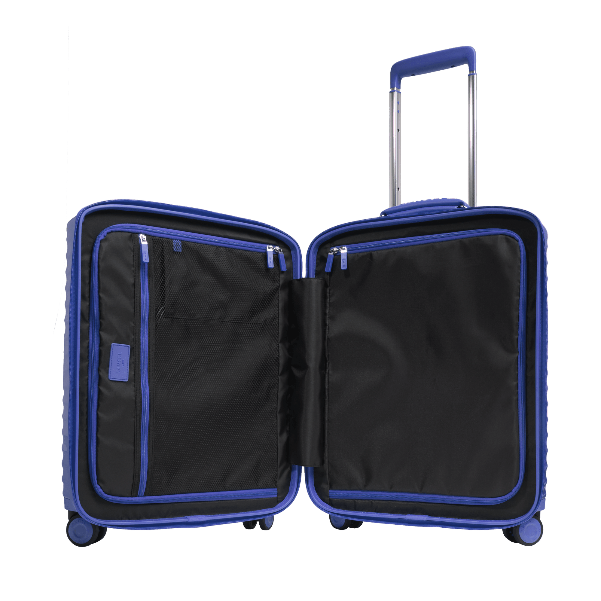 Valise cabine 4 roues atlas de lancel en polycarbonate LANCEL Bleu
