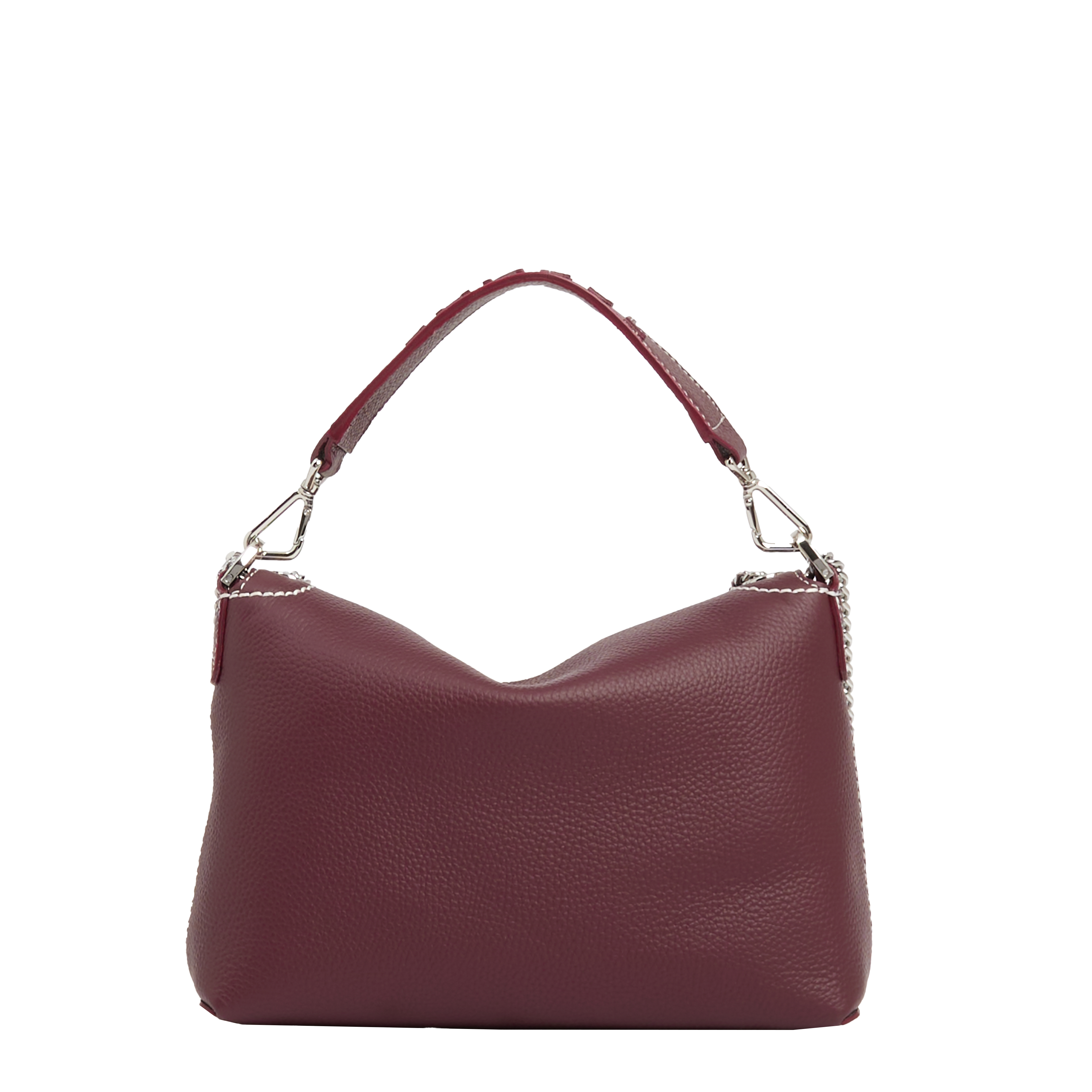 Sac rabat m ninon soft de lancel en cuir Violet
