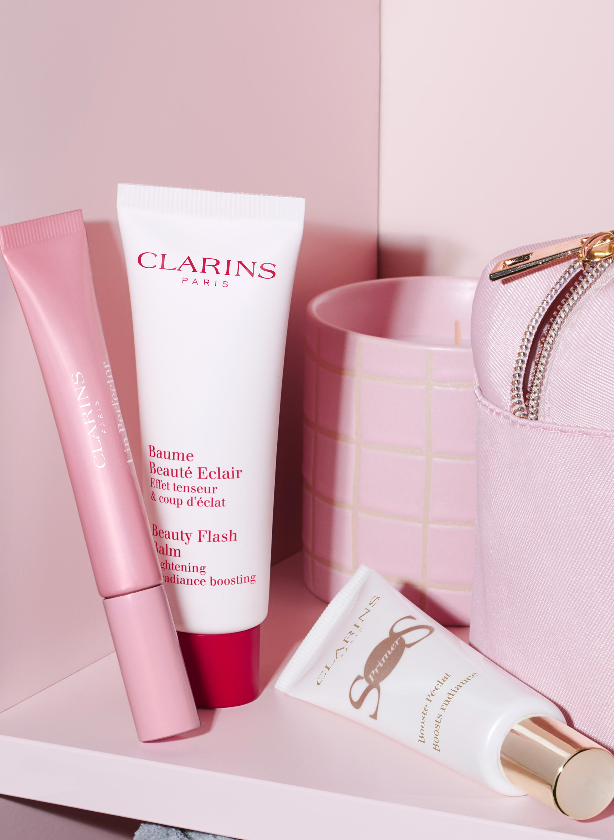 Lip Perfector Glow - Lip & Cheek Gloss Enhancer CLARINS 22 - peach glow