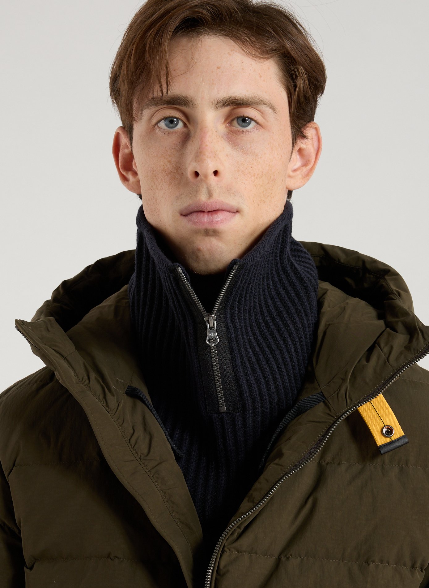 Doudoune matelassée à capuche PARAJUMPERS Kaki