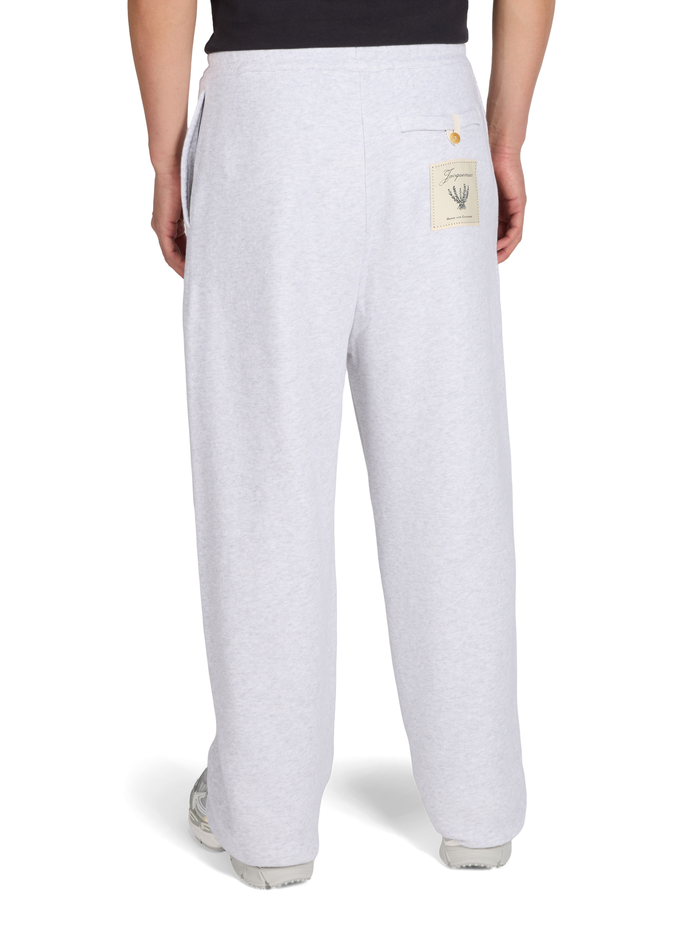 Torneo straight cotton joggers JACQUEMUS Grey