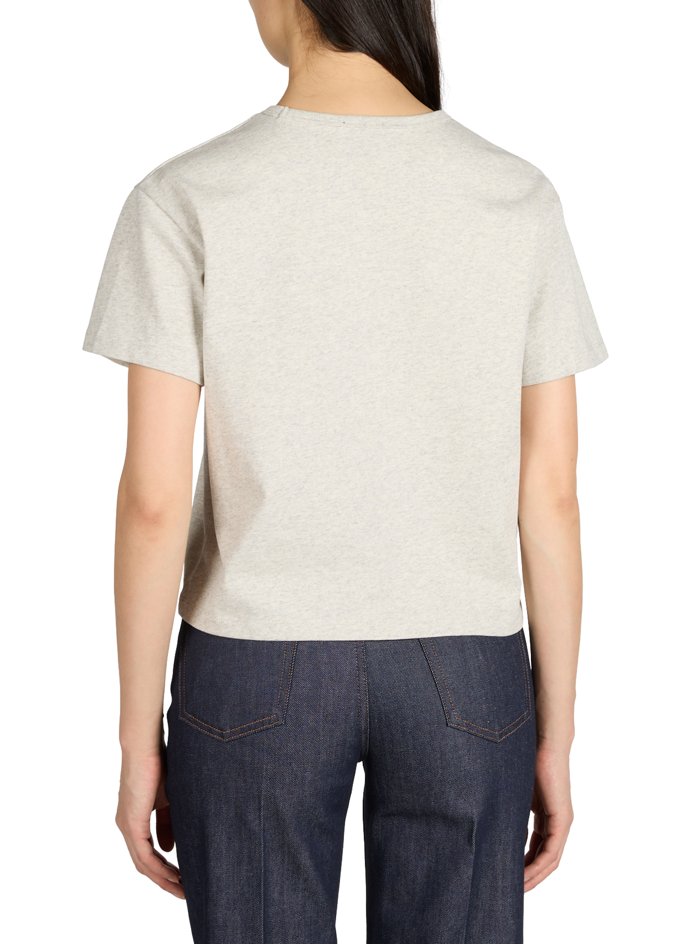 Classic Cotton T-Shirt A.P.C. Beige