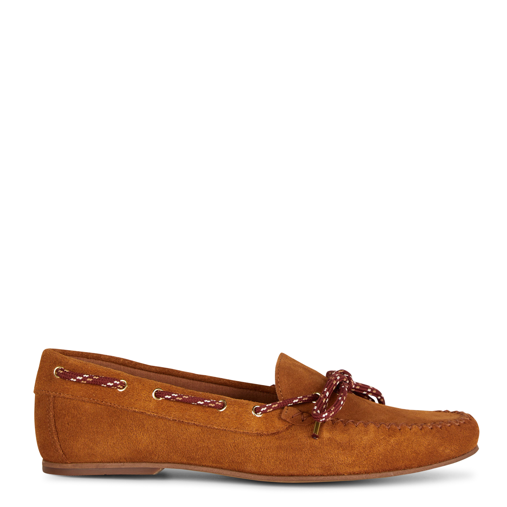 Mocassins en cuir velours sue MAISON 123 Beige