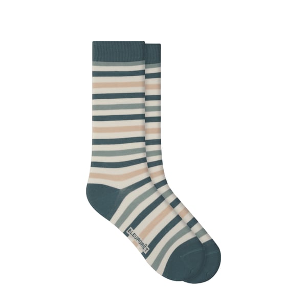 Chaussettes mi-hautes à rayures Chaussettes mi-hautes à rayures