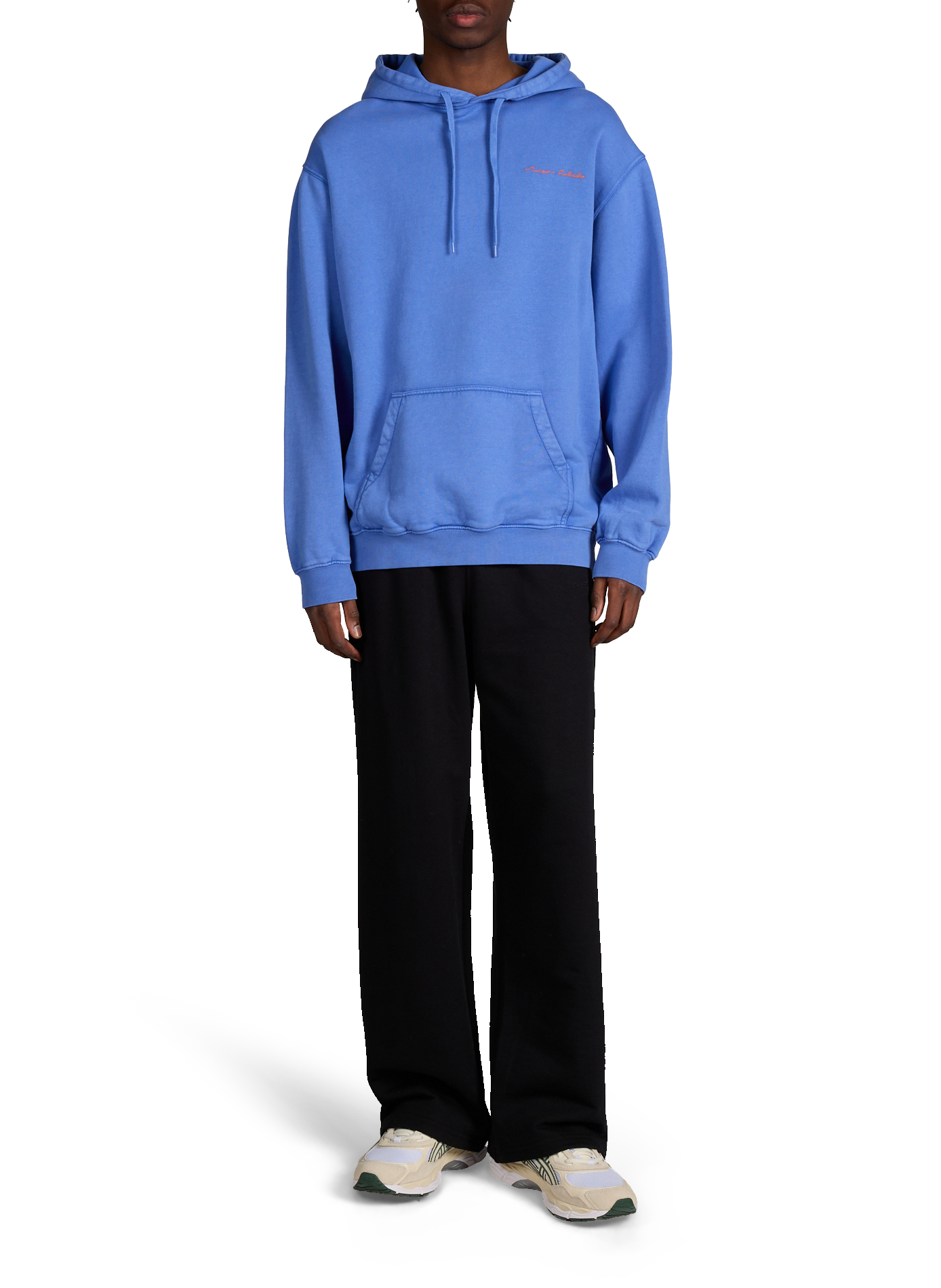 Sweat Reaumur Lobster à capuche en coton MAISON LABICHE Bleu