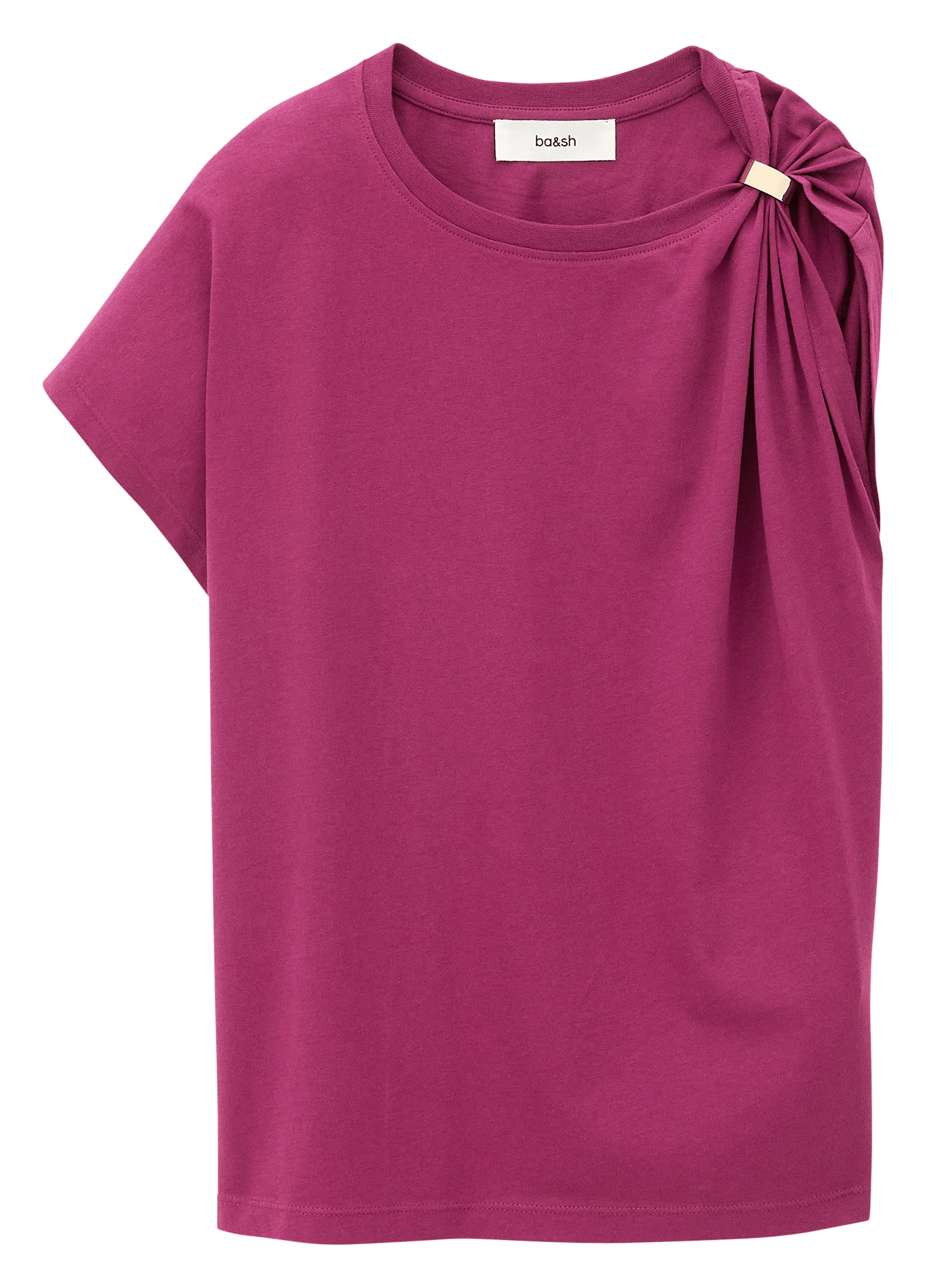Tee-shirt col rond allia Violet