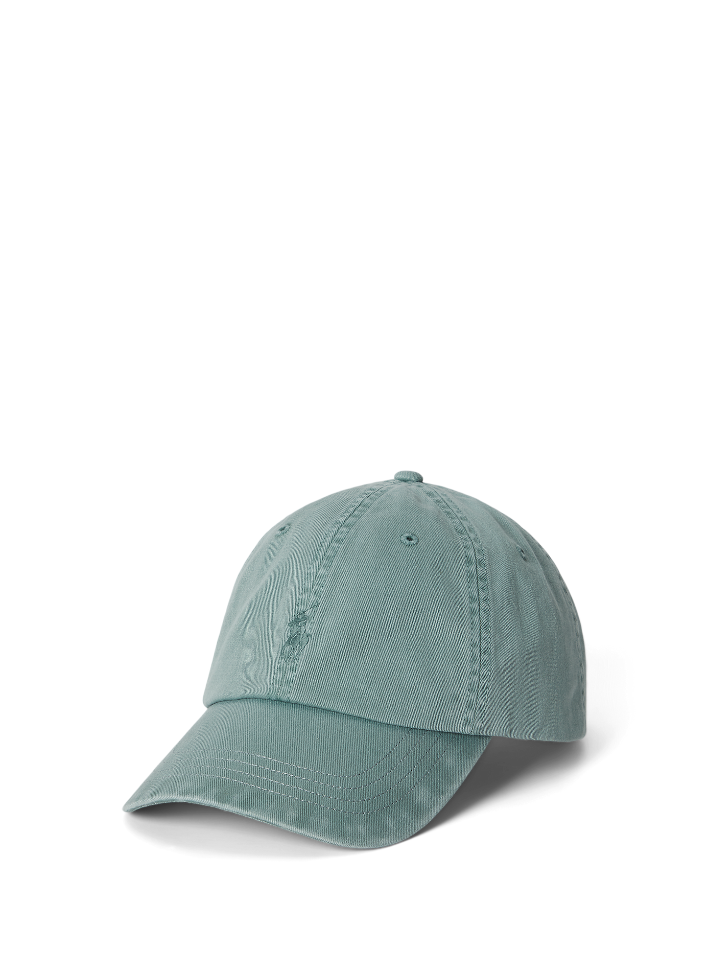 Casquette brodée en coton POLO RALPH LAUREN Vert