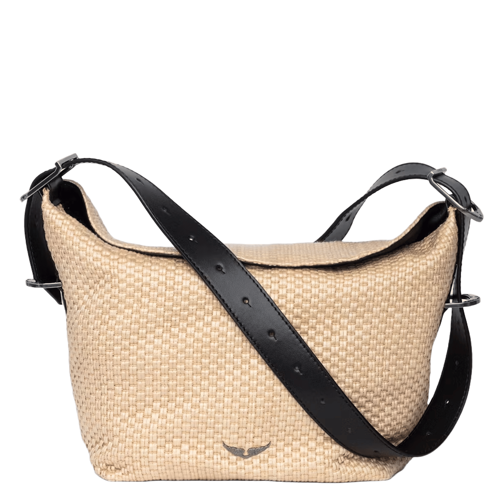 Sac porté épaule en coton mélangé jane ZADIG&VOLTAIRE Noir