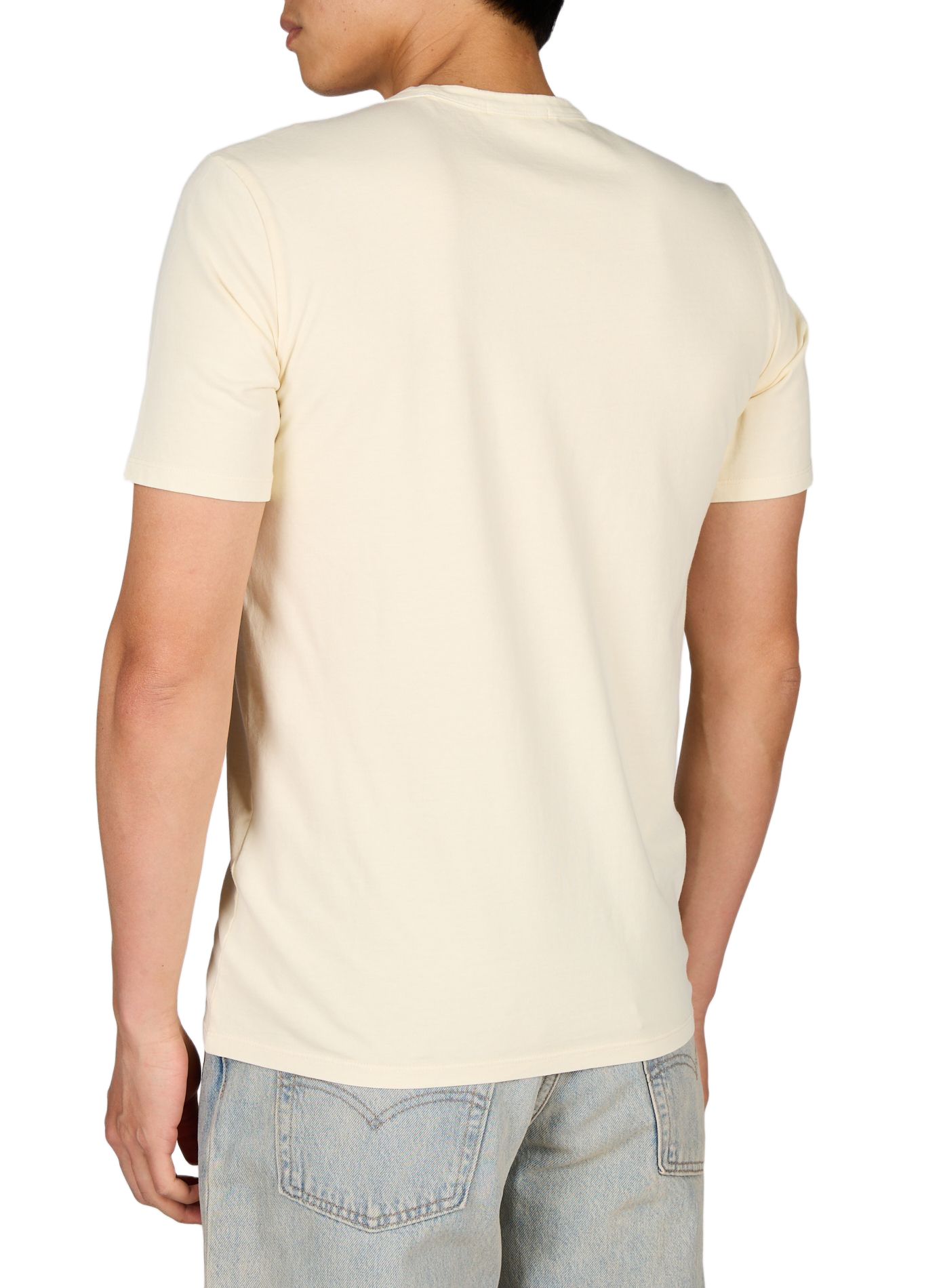 T-shirt droit à logo en coton LEVI'S Jaune