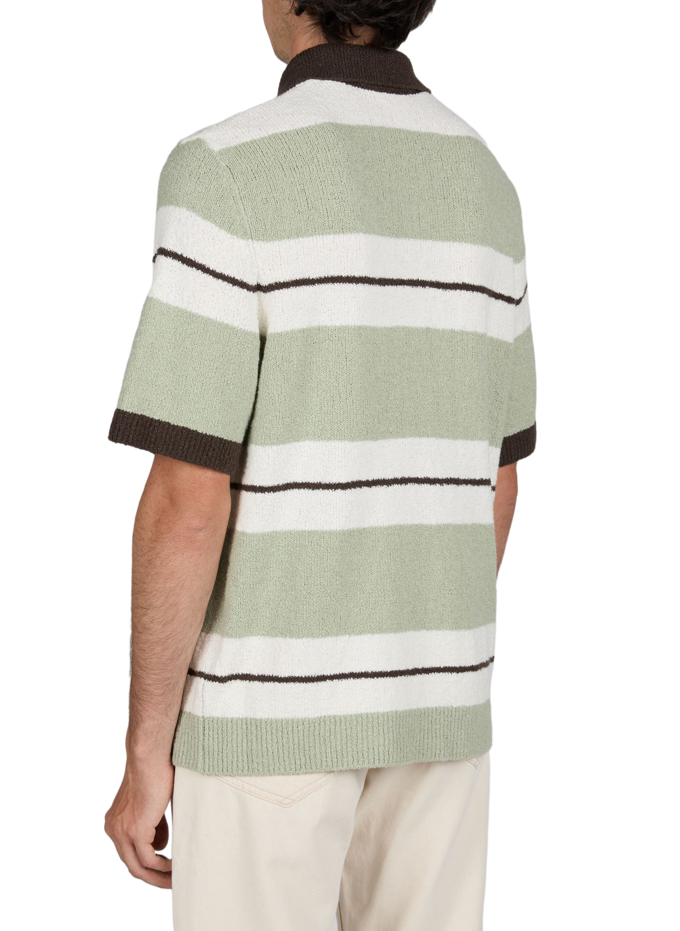 Sapedro blended cotton polo SAMSOE SAMSOE Green