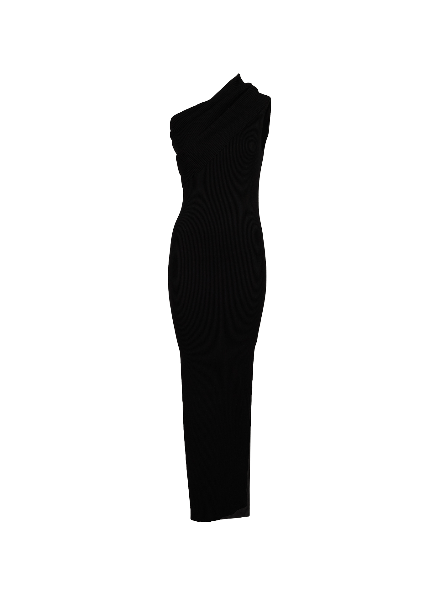 Athena long dress with slit RICK OWENS Black