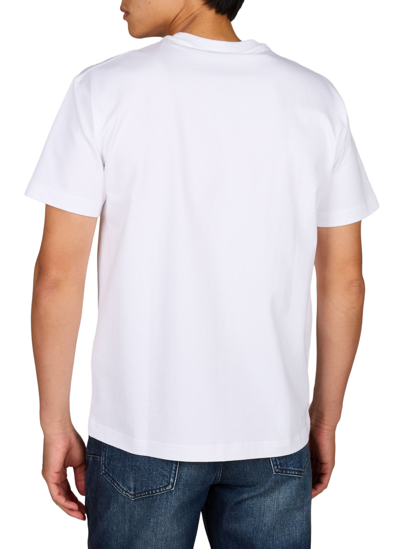 Straight fit round neck t-shirt MACKAGE White