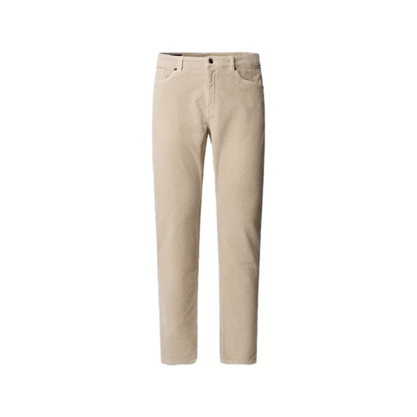 Pantalon droit en coton mélangé Pantalon droit en coton mélangé