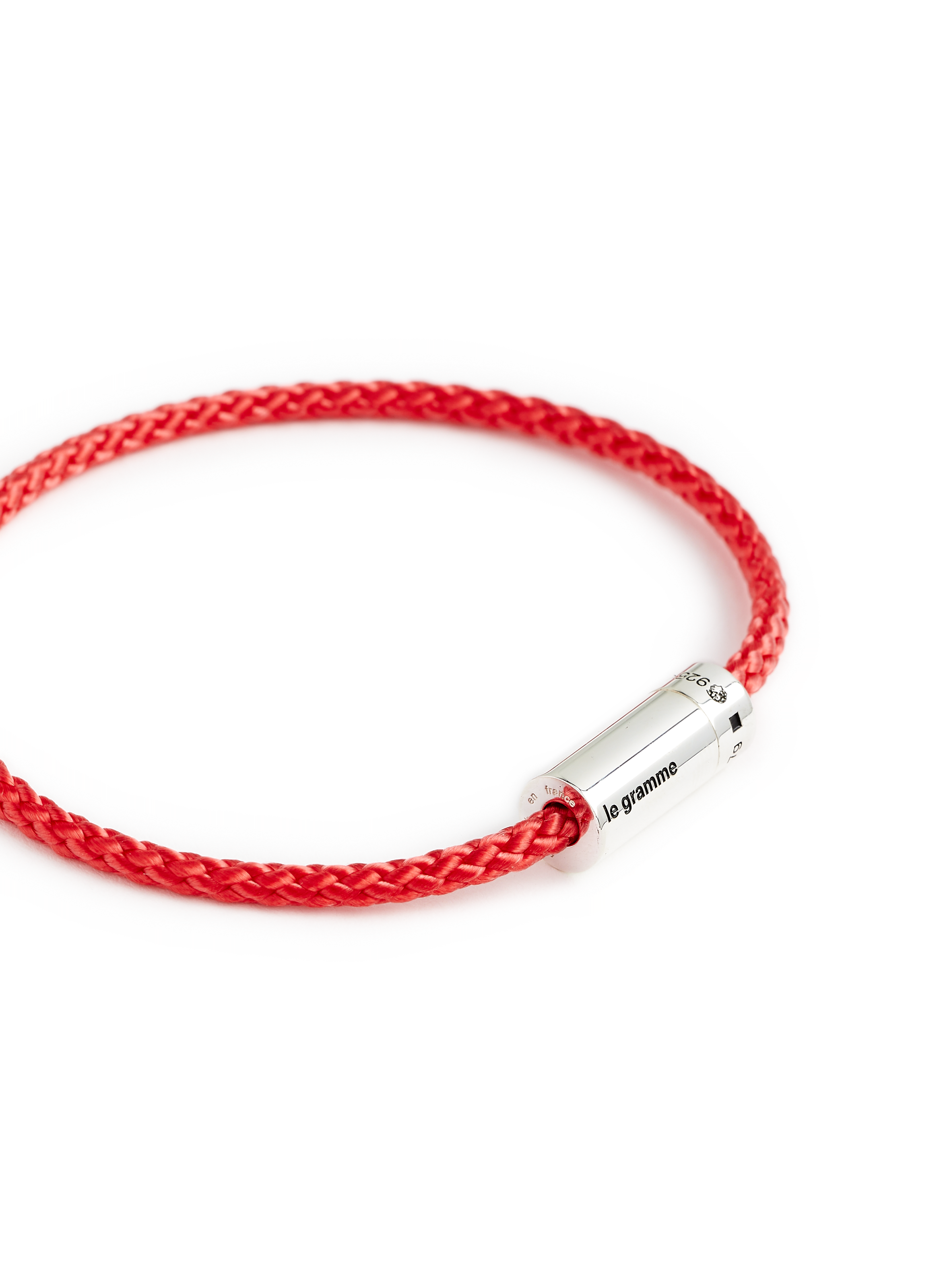 Bracelet Nato 7g en argent poli