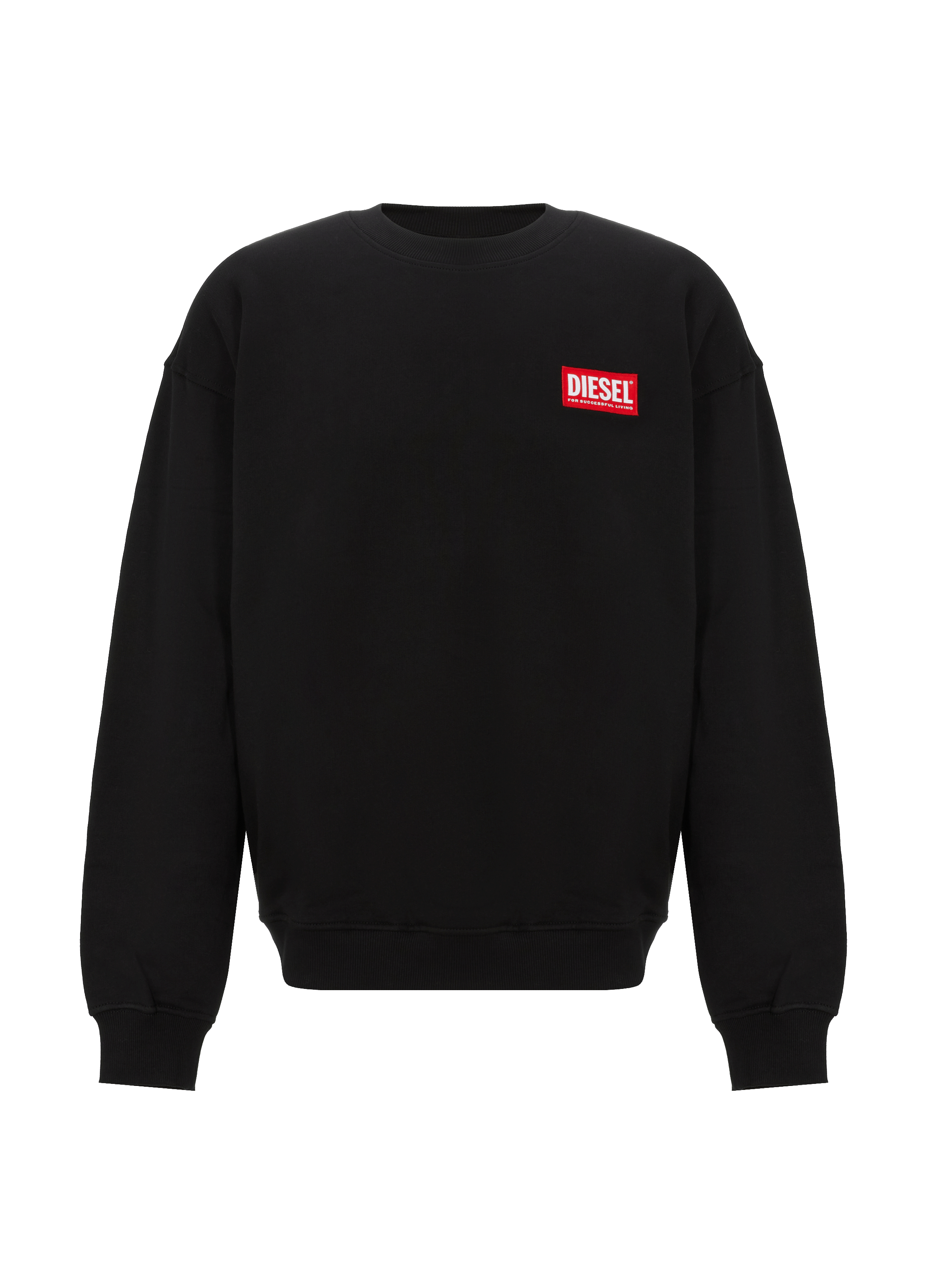Sweatshirt en coton  DIESEL Noir