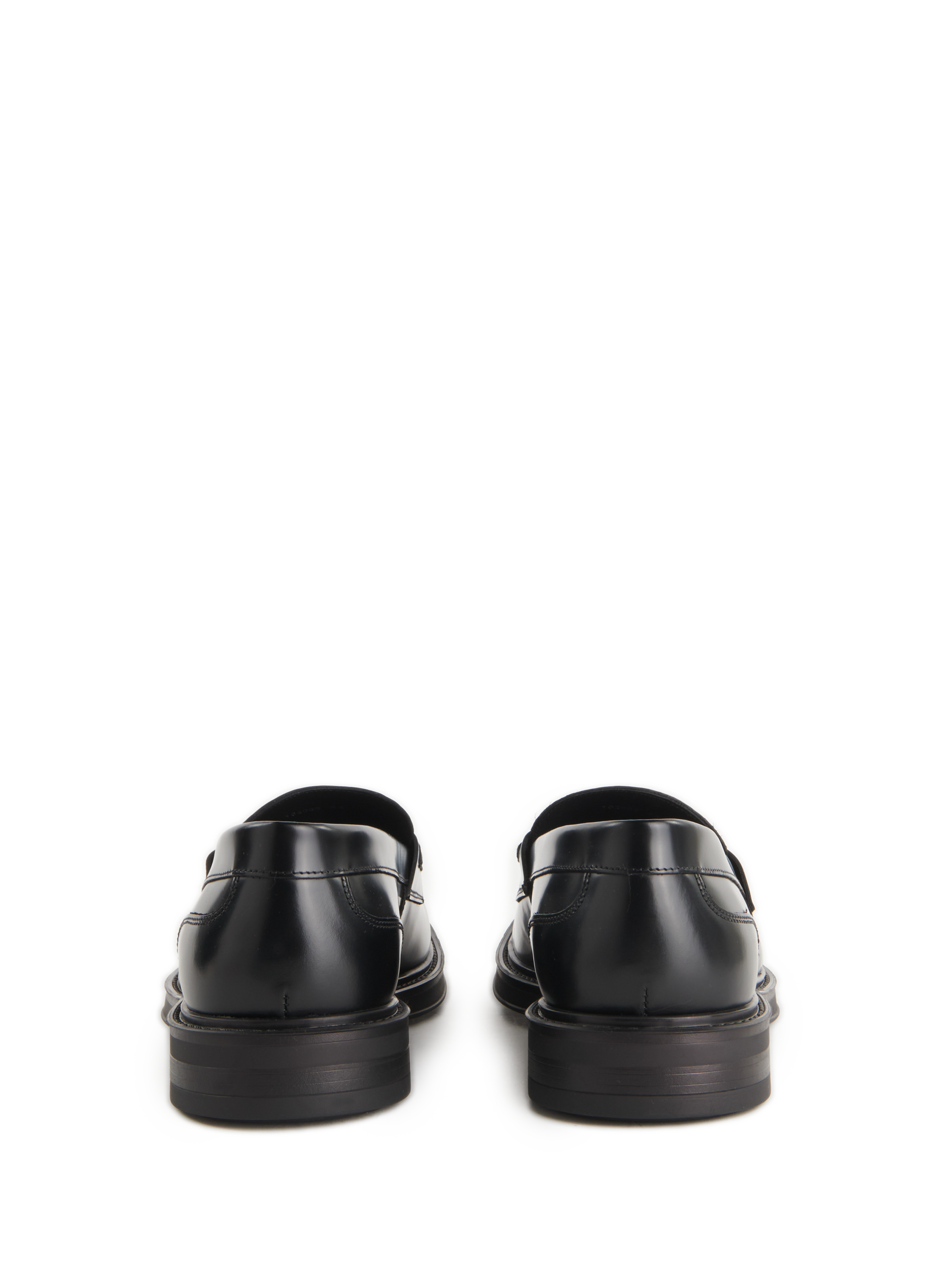 Calfskin leather loafers SAISON 1865 Black