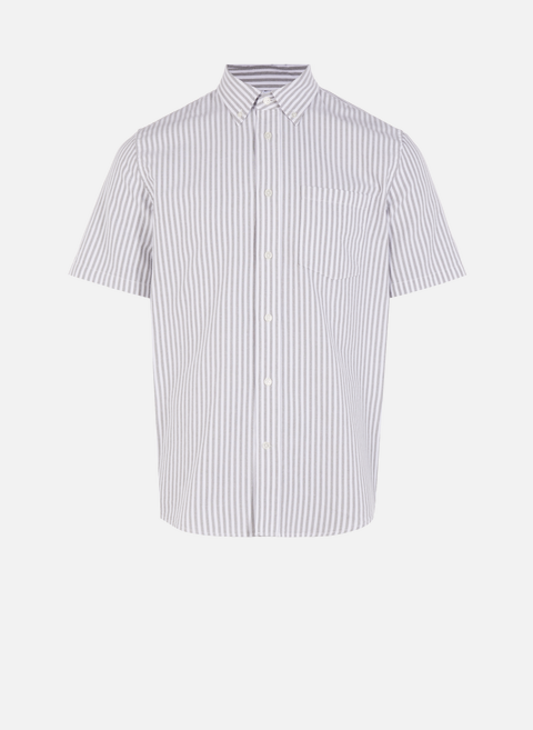 Striped cotton shirt MulticolorAIGLE 