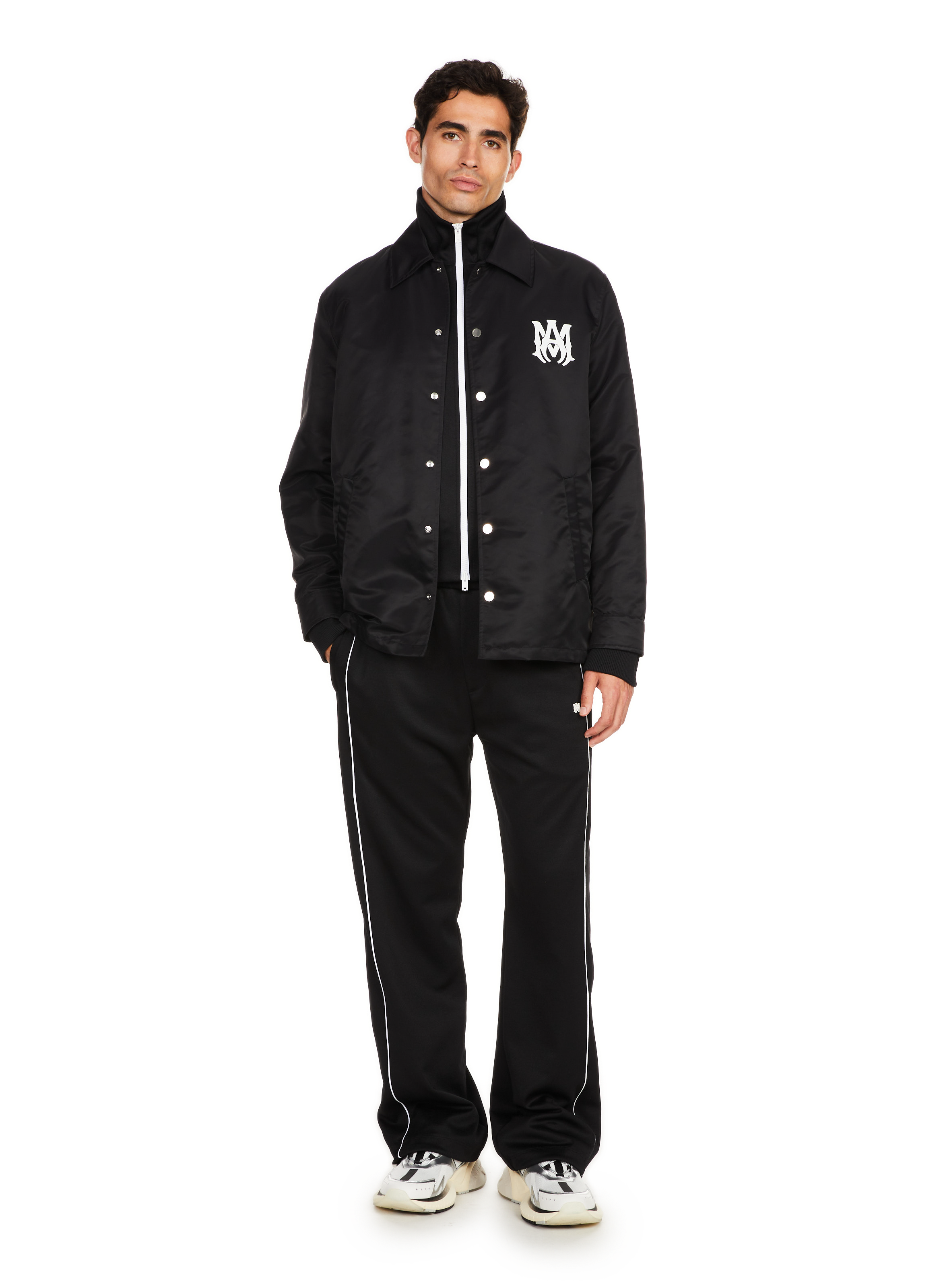 Logo jacket Black