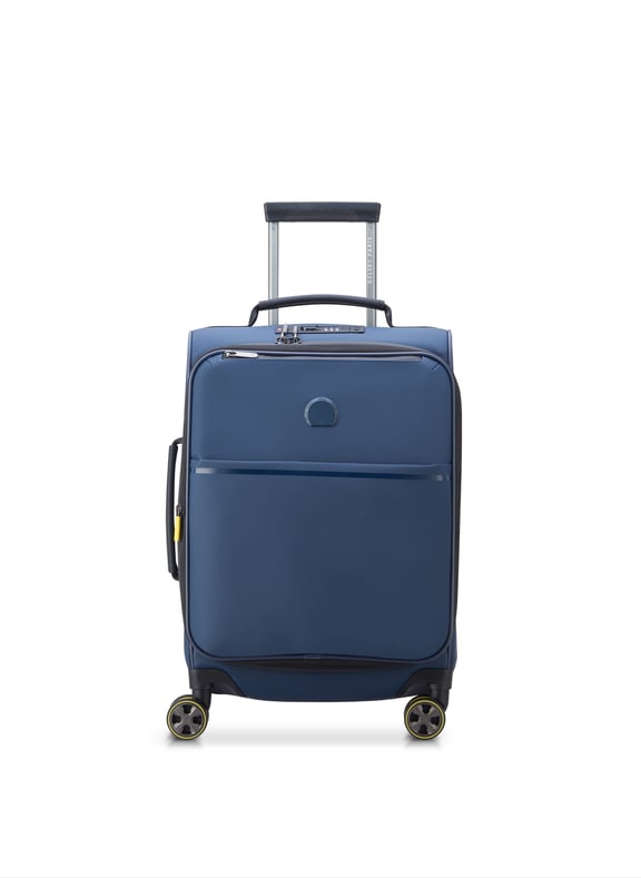 Valise cabine souple taille s - turenne soft Bleu by DELSEY PARIS DELSEY PARIS Valise cabine souple taille s - turenne soft Bleu