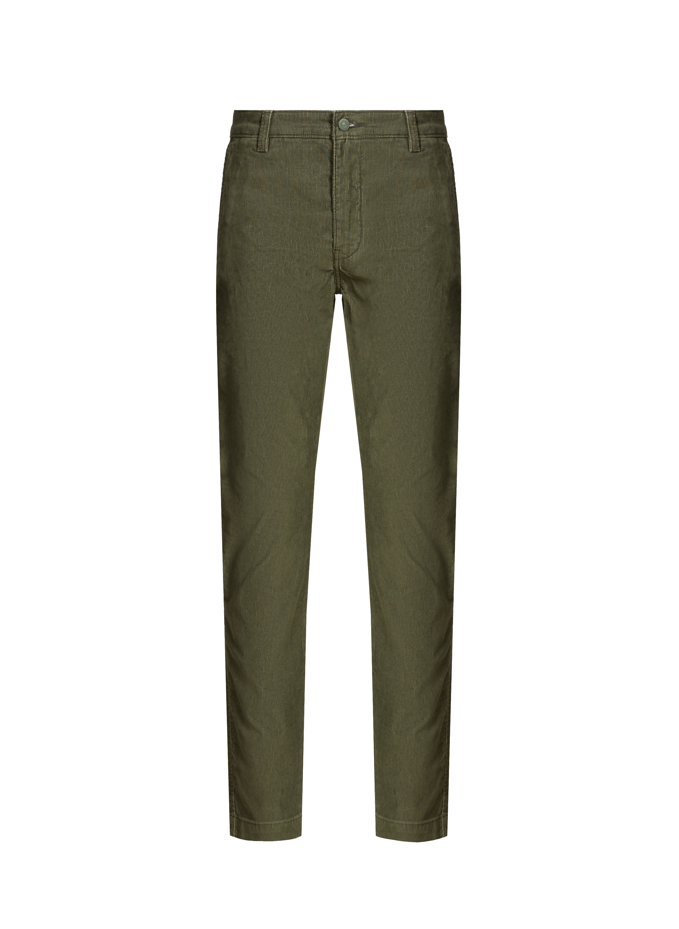 LEVI'S Ribbed trousers Green